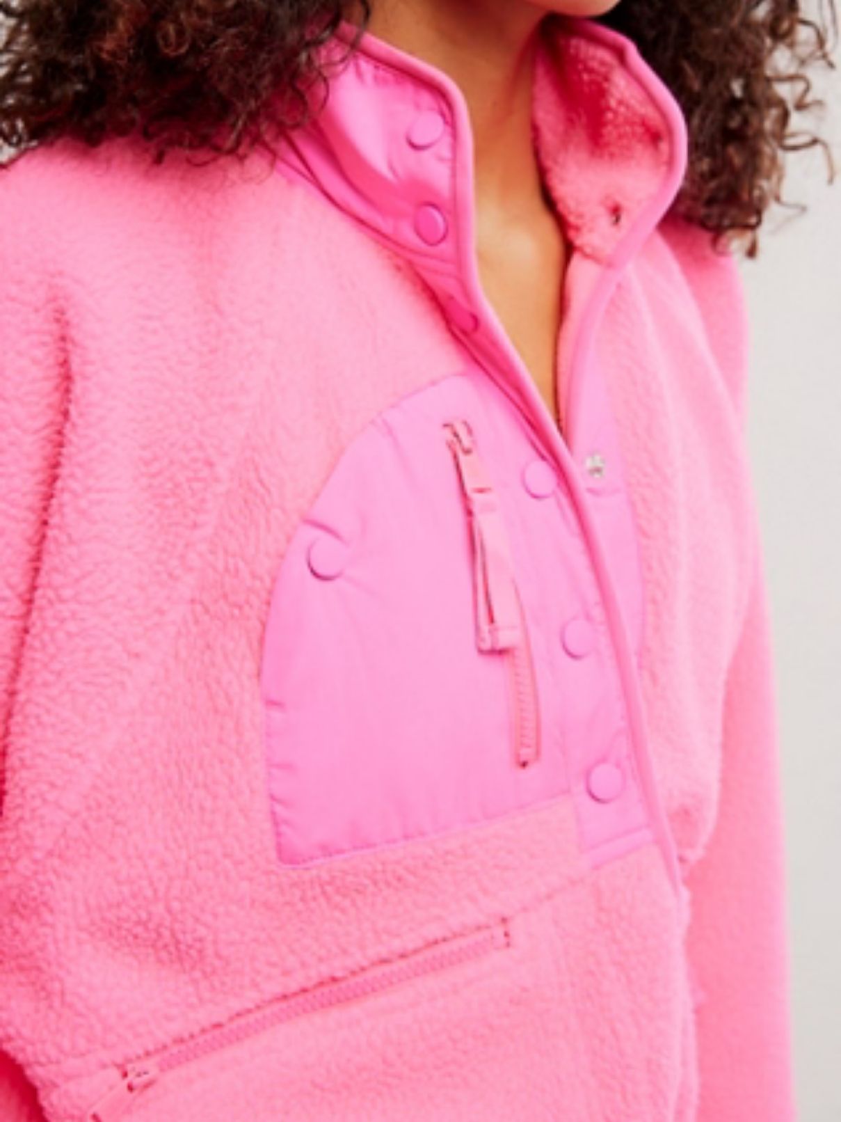 Free People Hit The Slopes in Hot Pink