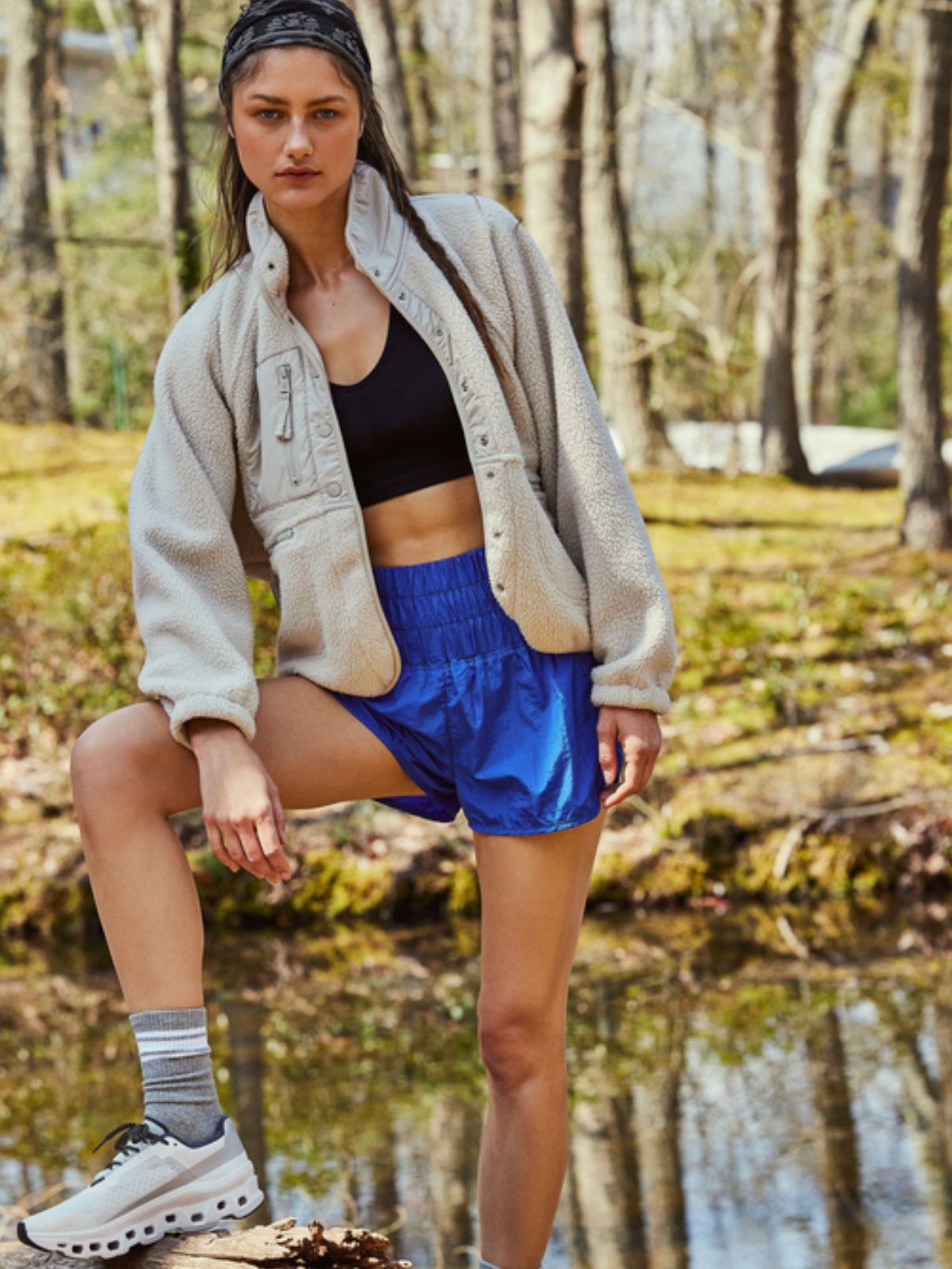 Free People Hit The Slopes in Muted Beige