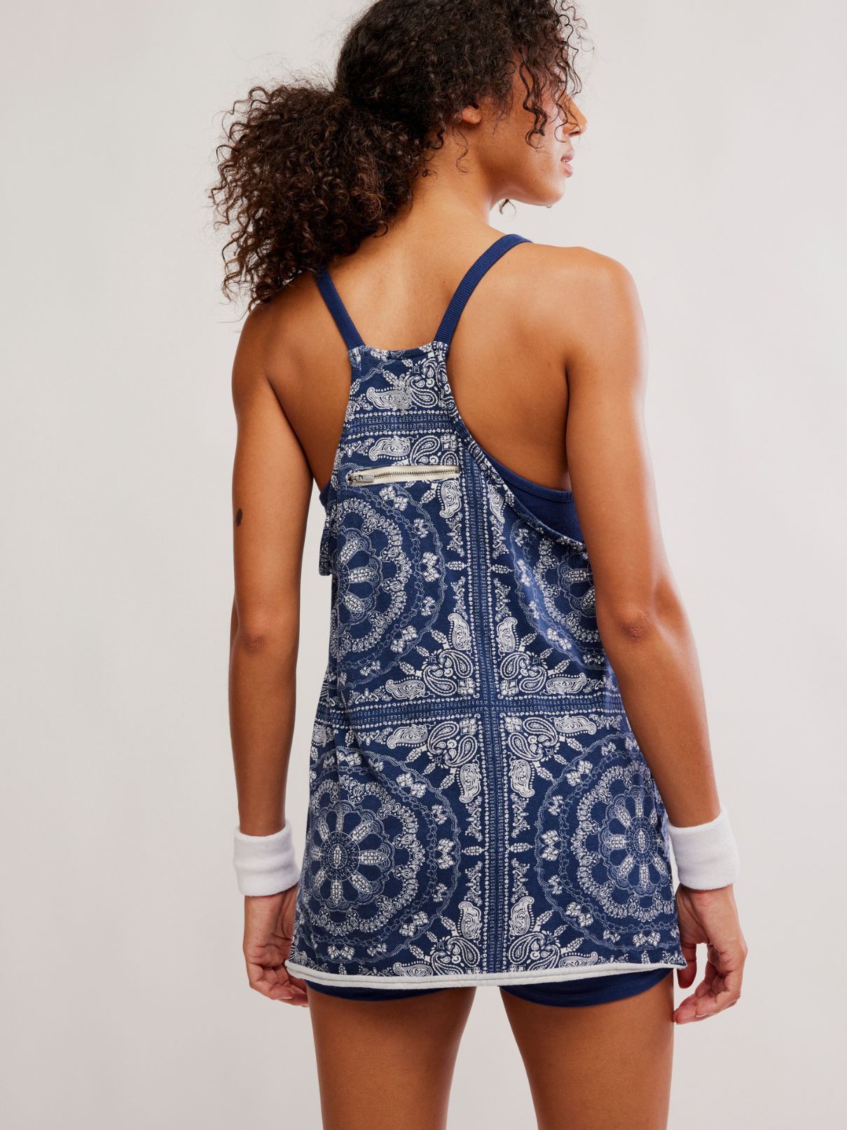 FP Movement Hot Shot Printed Mini Bandana Navy Combo / XS FP Movement Hot Shot Printed Mini Bandana Navy Combo / XS