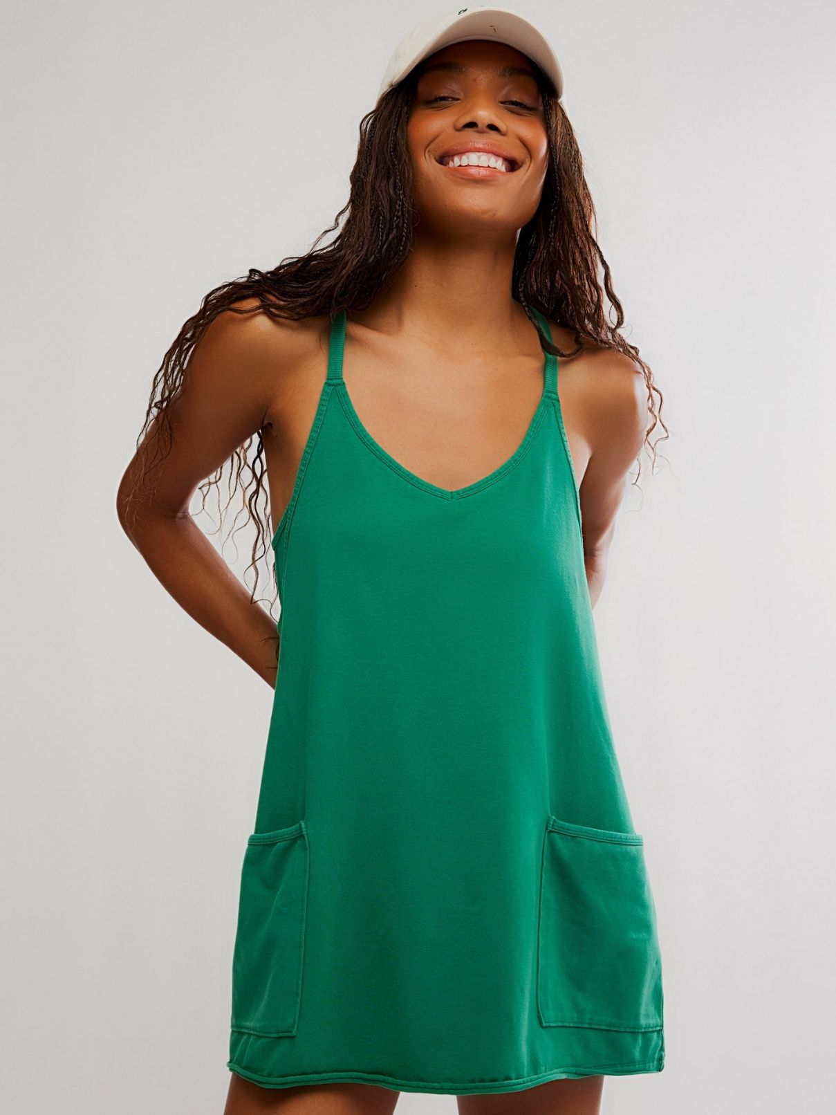 Free People Hot Shot Mini in Green Glow