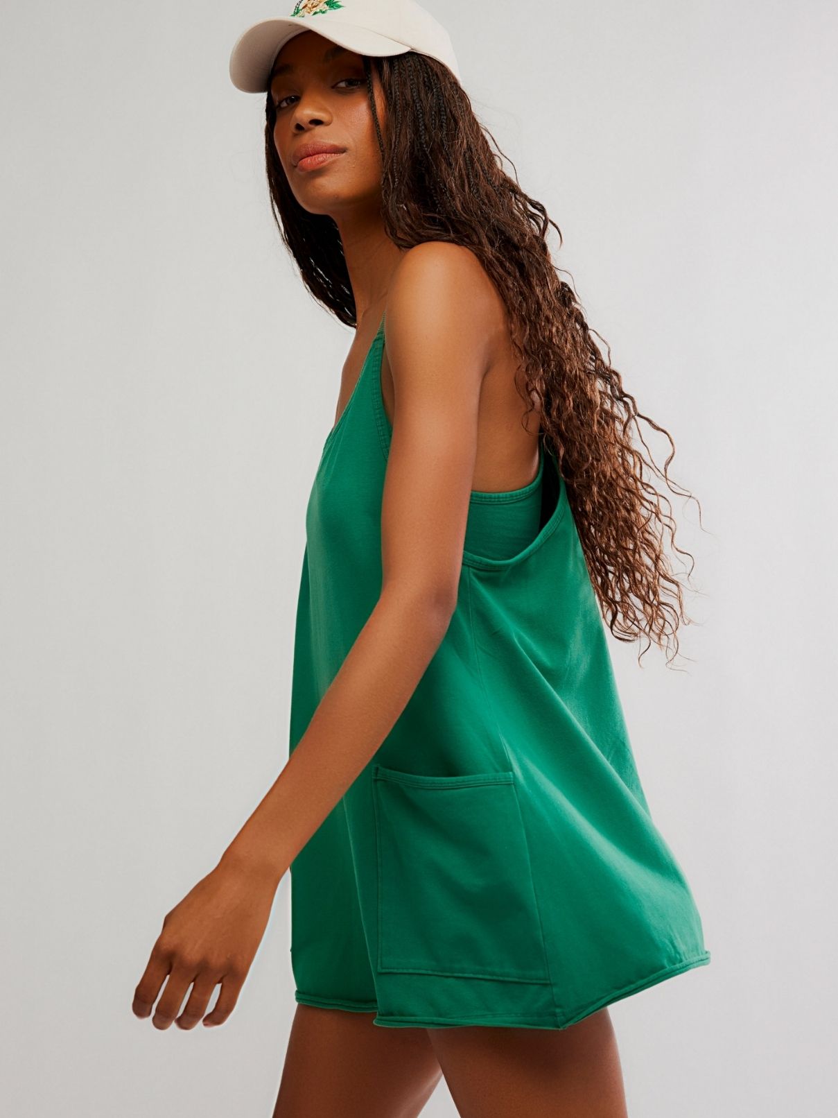 Free People Hot Shot Mini in Green Glow