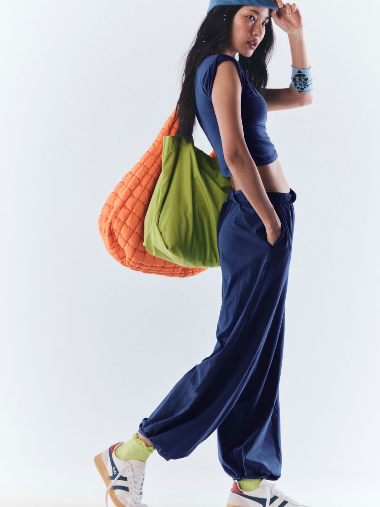 Free People  Hot Shot Set in Midnight Navy