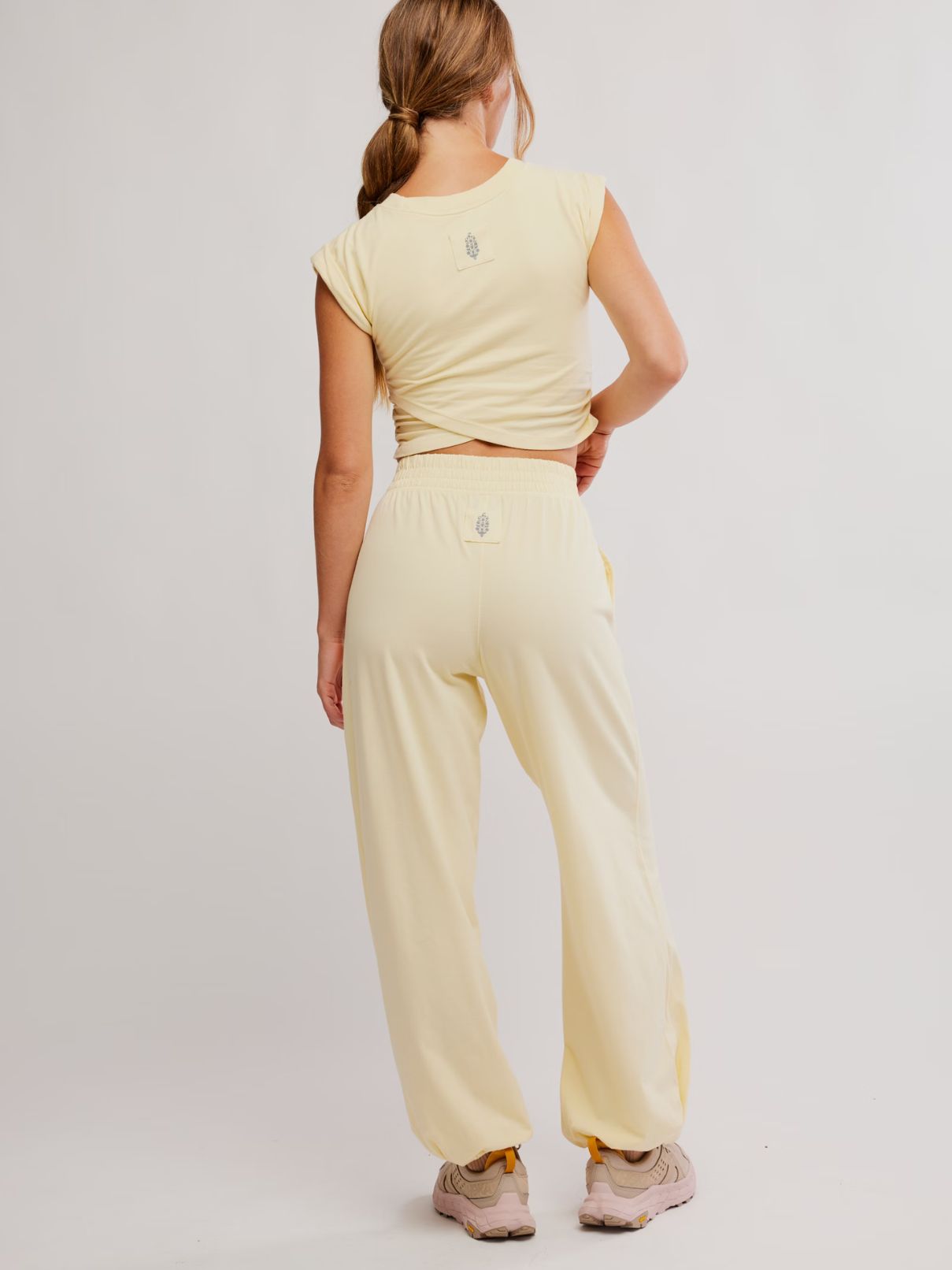 Free People Hot Shot Set in Sunny Yellow