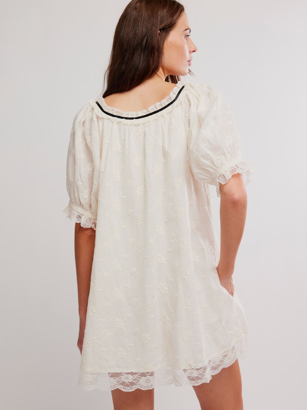 Free People Juno Mini Dress Tea/Black 