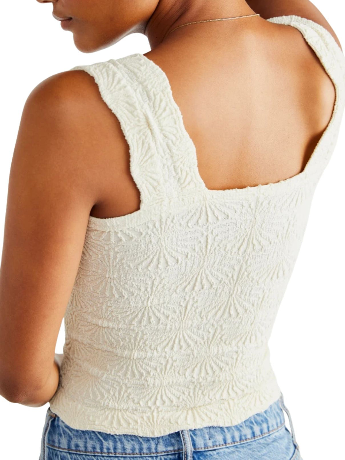 Free People Love Letter Cami in Apricot Cream