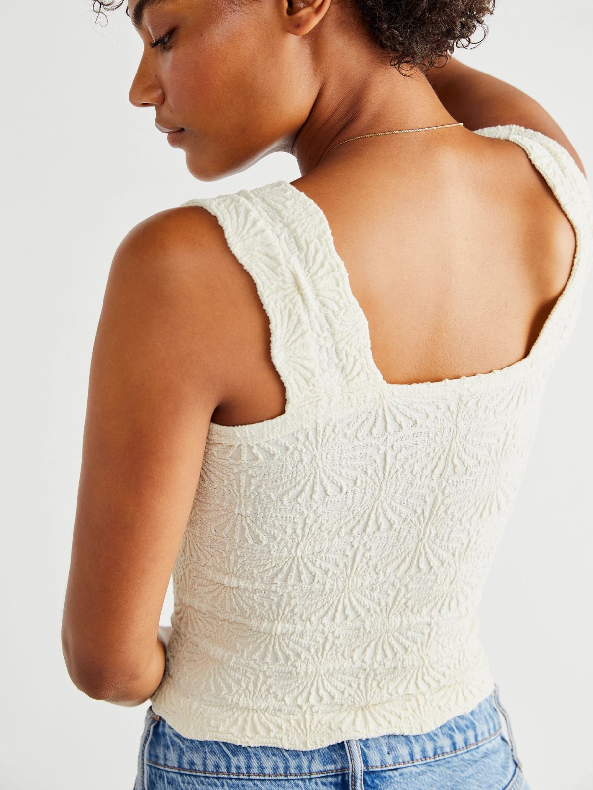 Free People Love Letter Cami in Ivory
