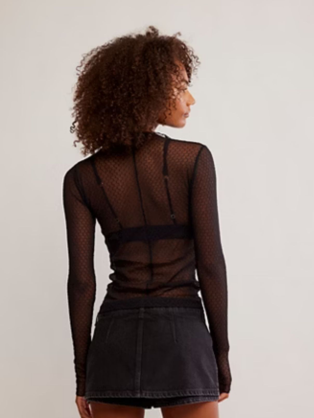 Free People Minding My Businss in Black