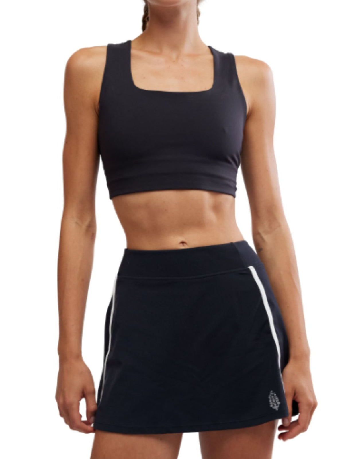 Free People Movement Win Win Sports Bra in Black