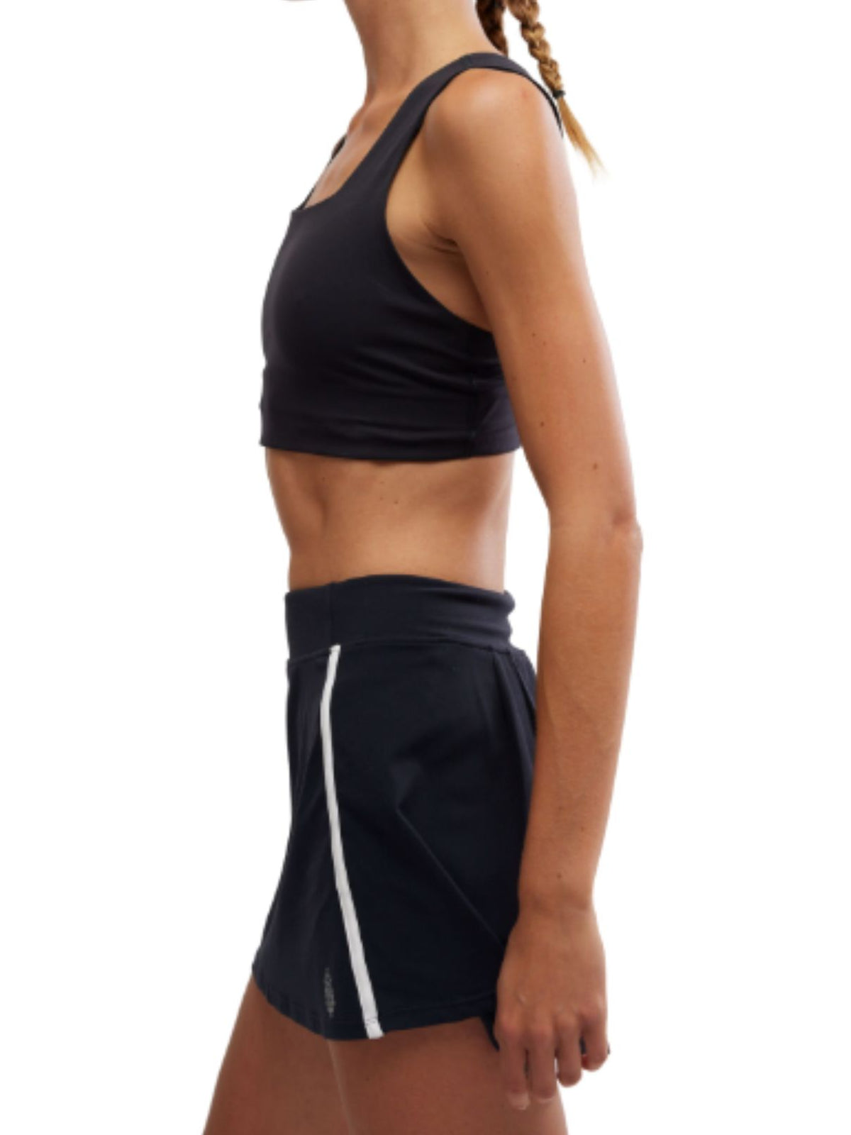 Free People Movement Win Win Sports Bra in Black