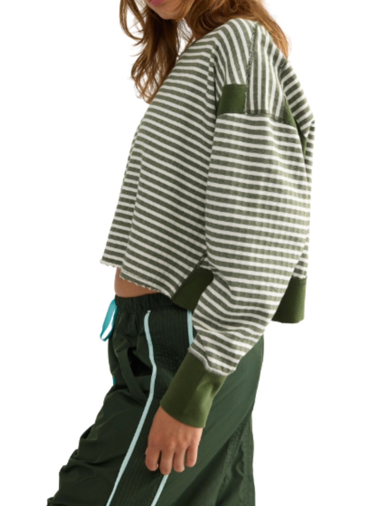 Free People My Time Textured Layer – Ivy