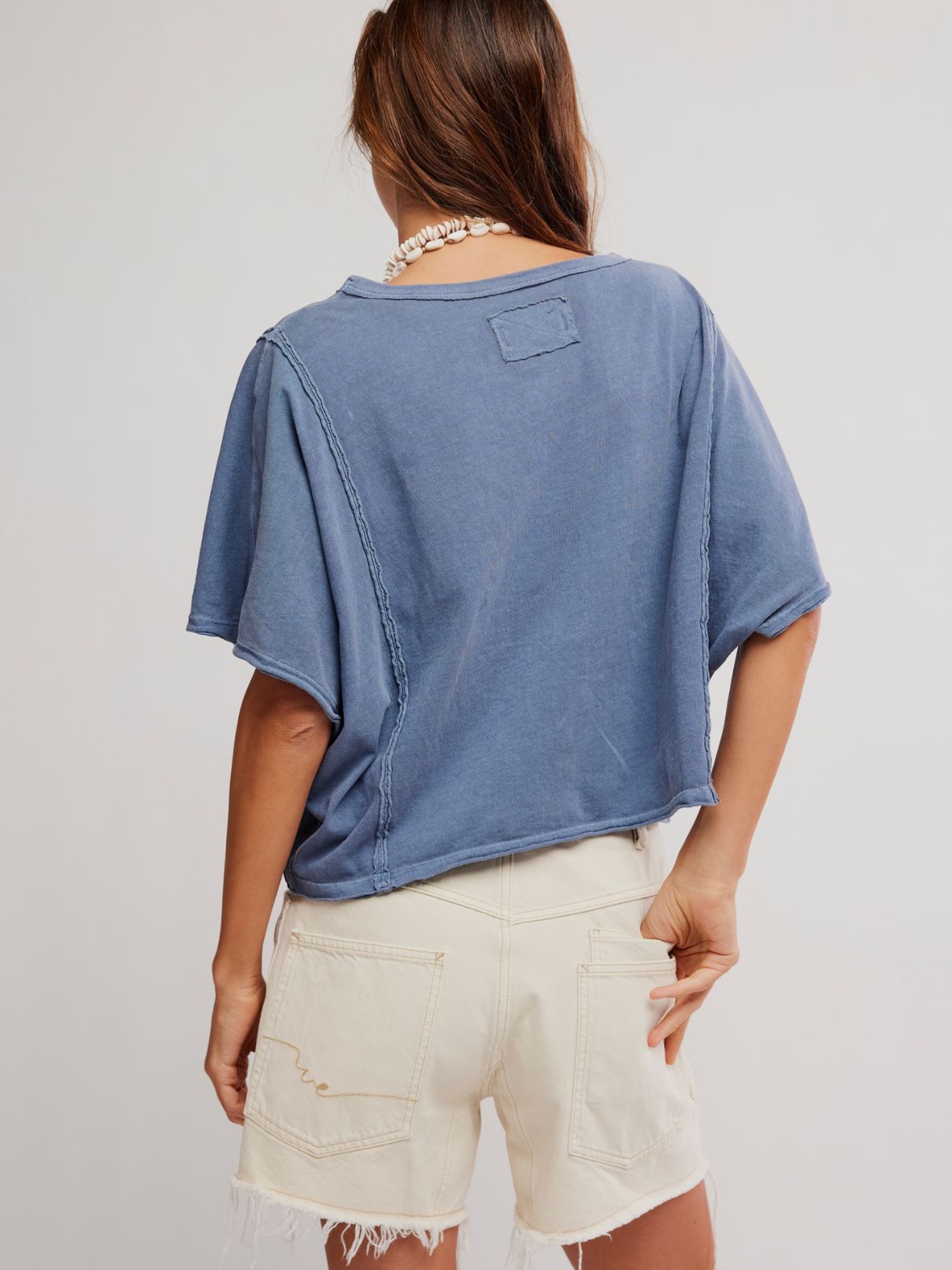 Free People Next Level Tee in Night Shadow