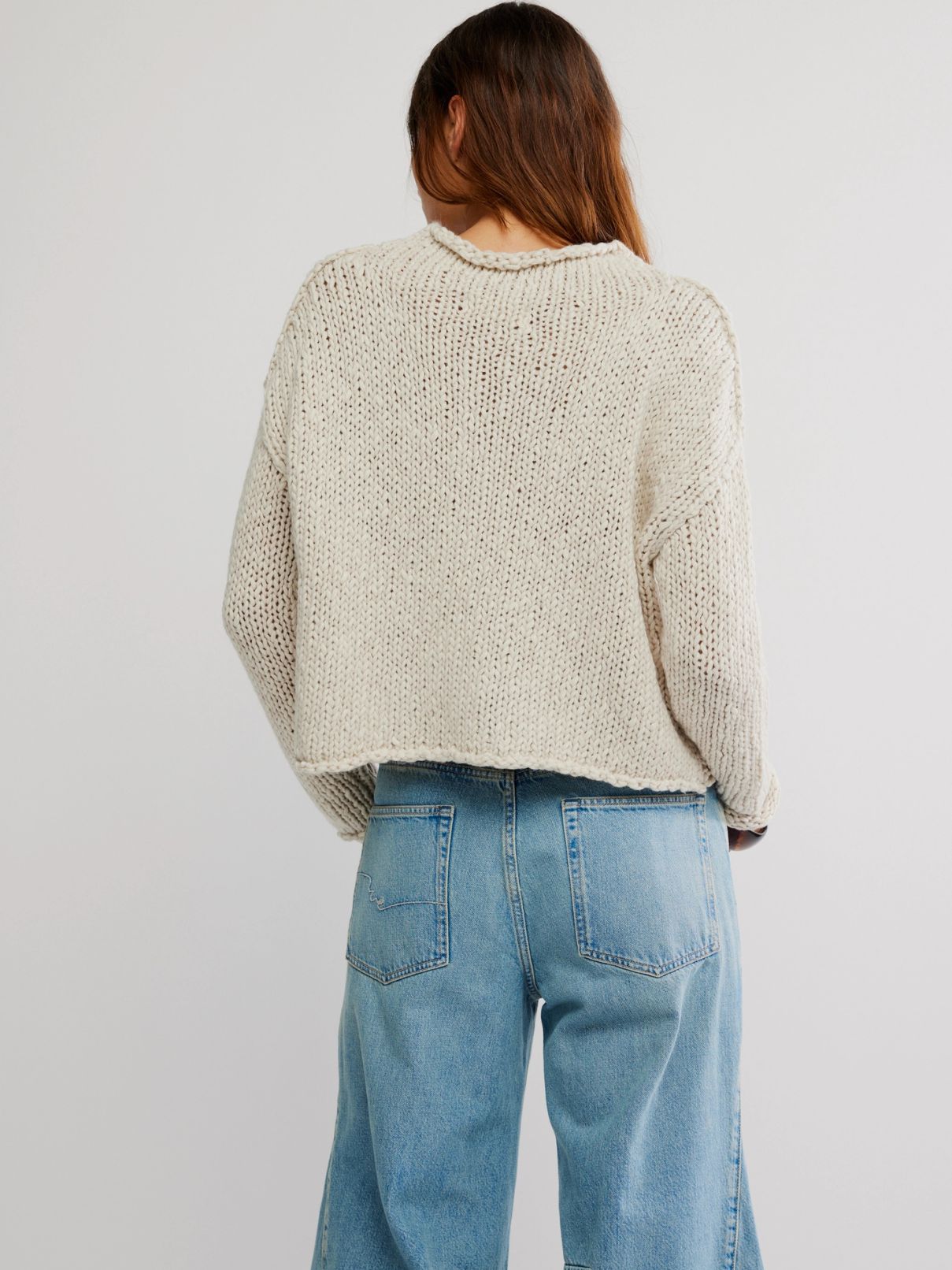 Free People Opal Sweater in Tea