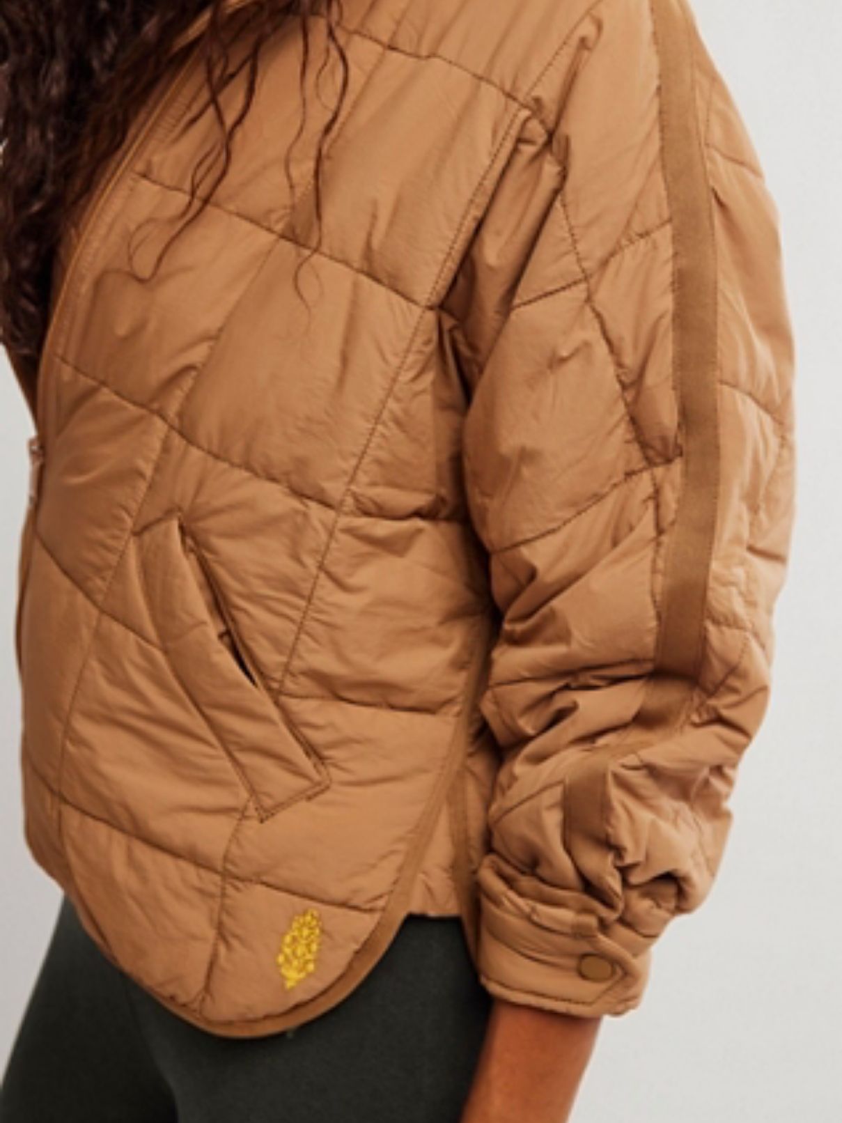 Free People Pippa Pack Puff Twig