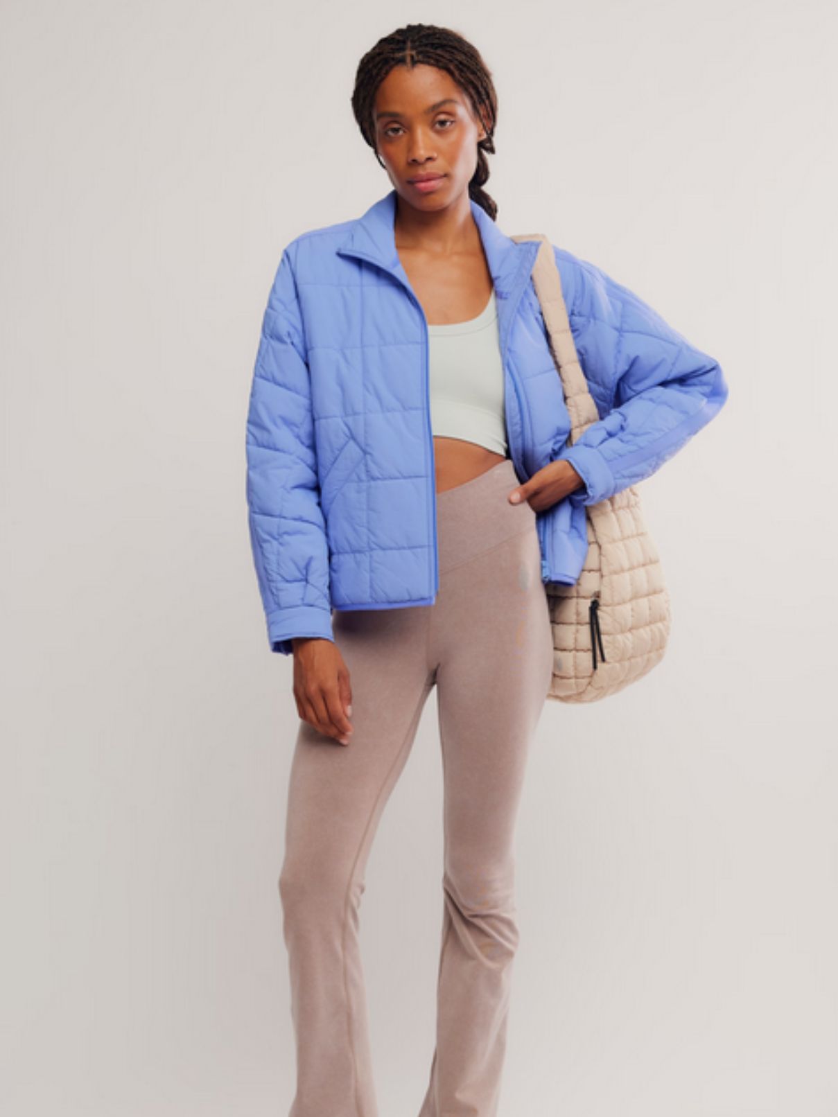 Free People Pippa Pack Puff in Pulse