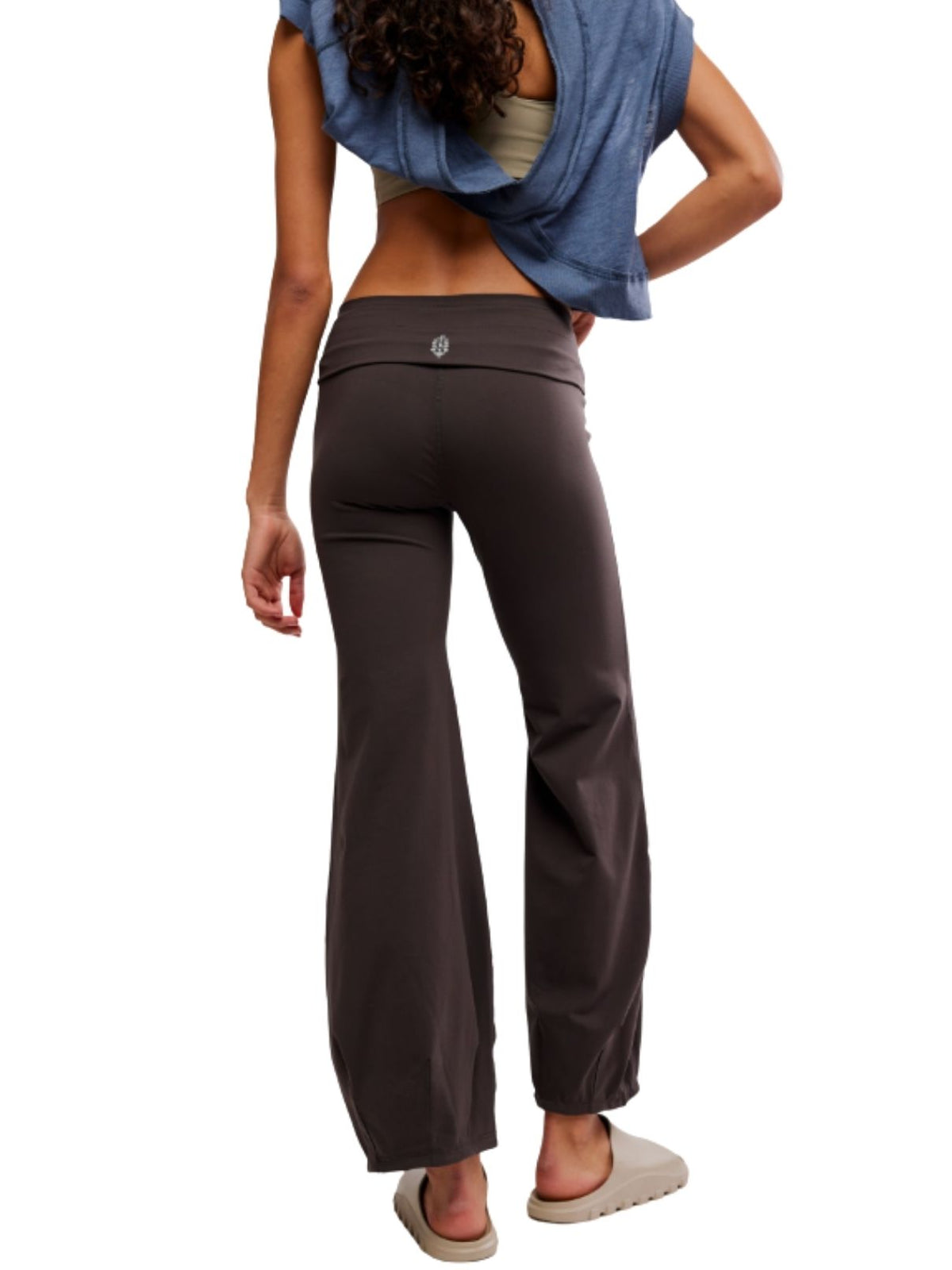 Free People Quick Step Bubble Pants in Chocolate