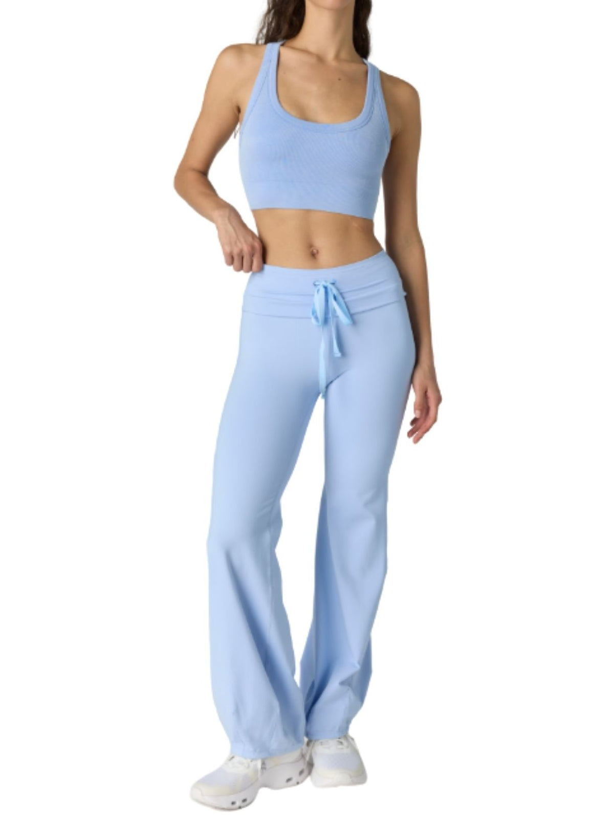 Free People Quick Step Bubble Pants in Peri Blue