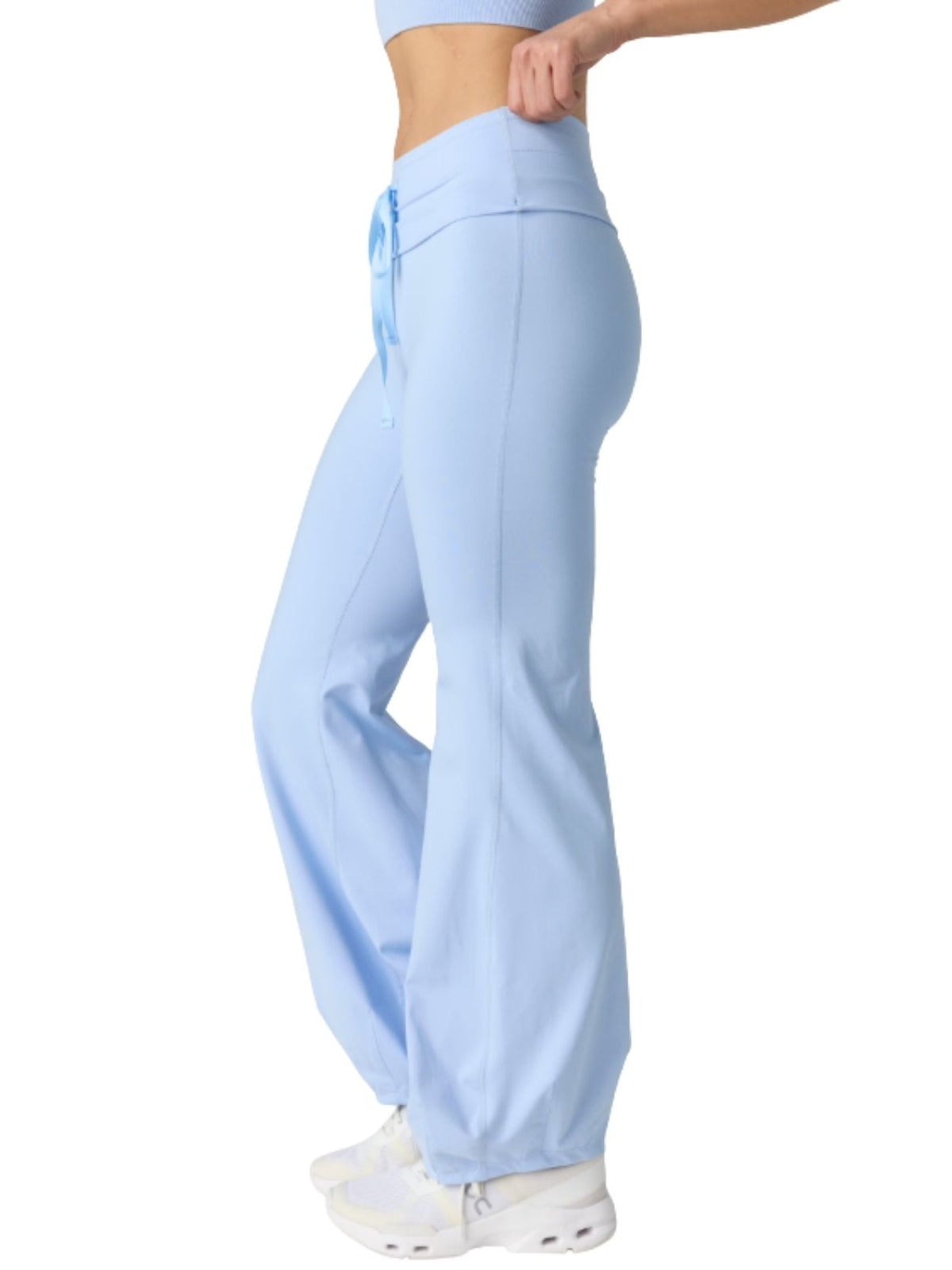 Free People Quick Step Bubble Pants in Peri Blue