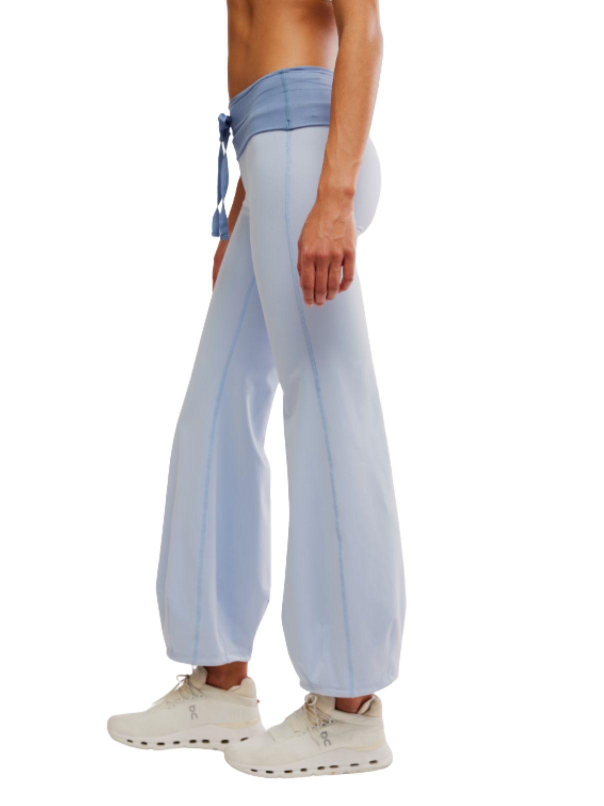 Free People Quick Step Colorblock Active Pants in Lunar Bloom Combo