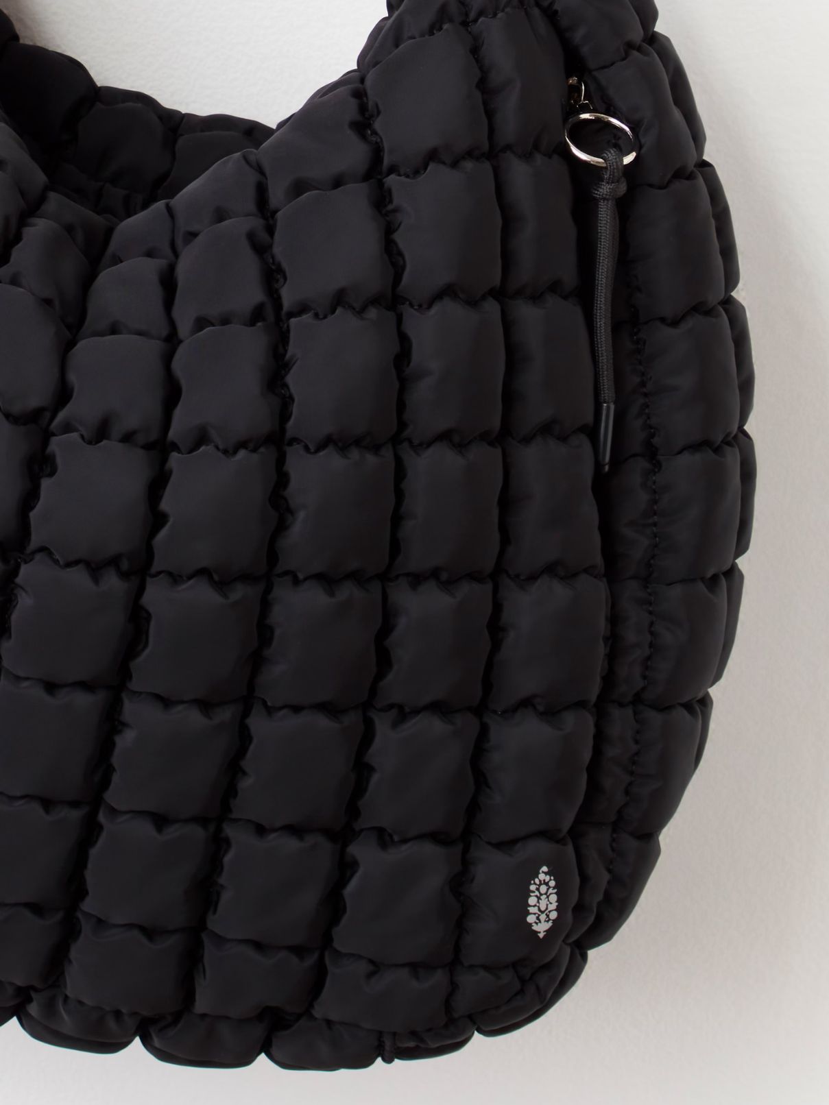 Free People Quilted Carryall Bag in Black