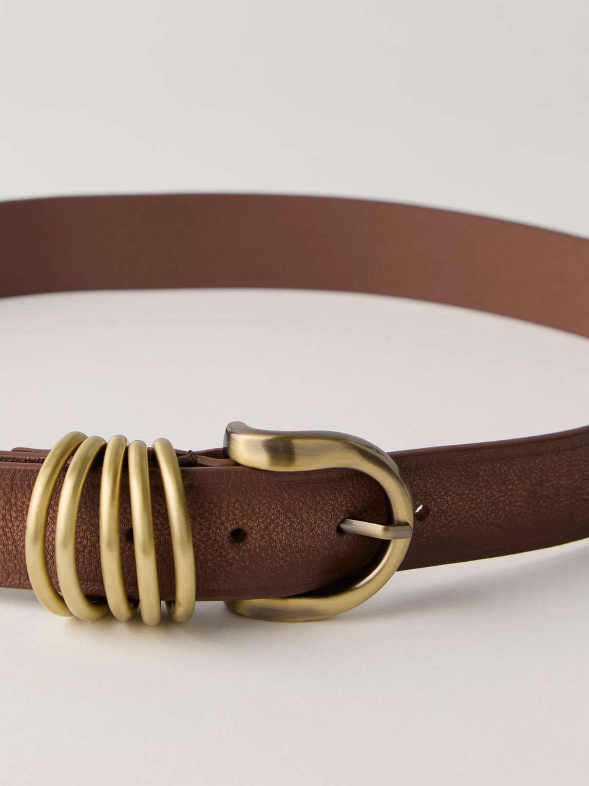 Free People Rori Leather Belt in Brown