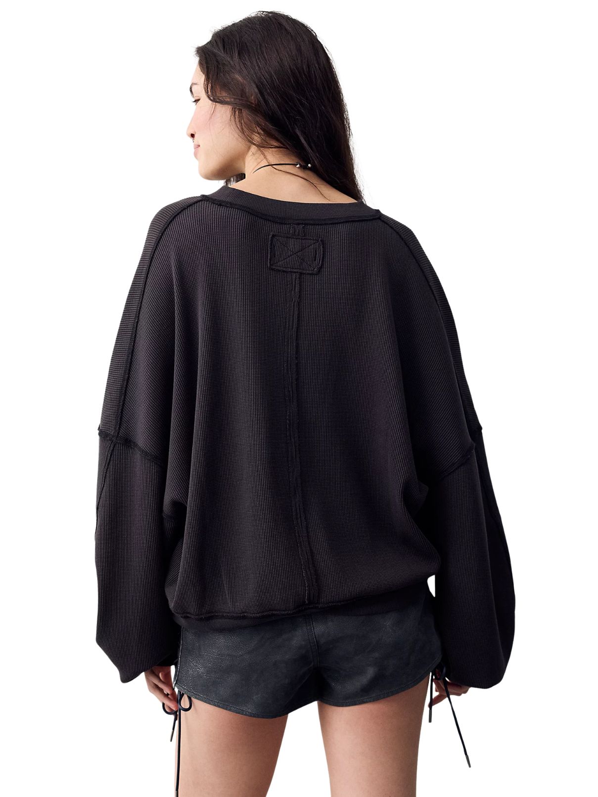 Free People Skyline Thermal – Black