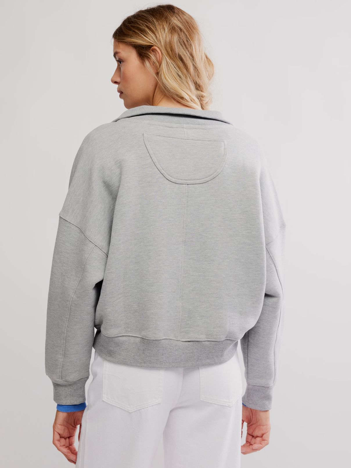 Free People Timeless Pullover in Heather Grey
