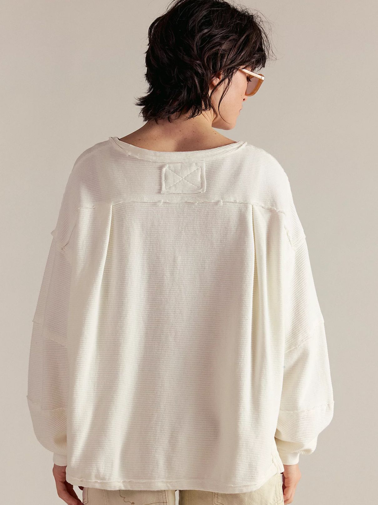 Free People Total Eclipse Tee in Ivory