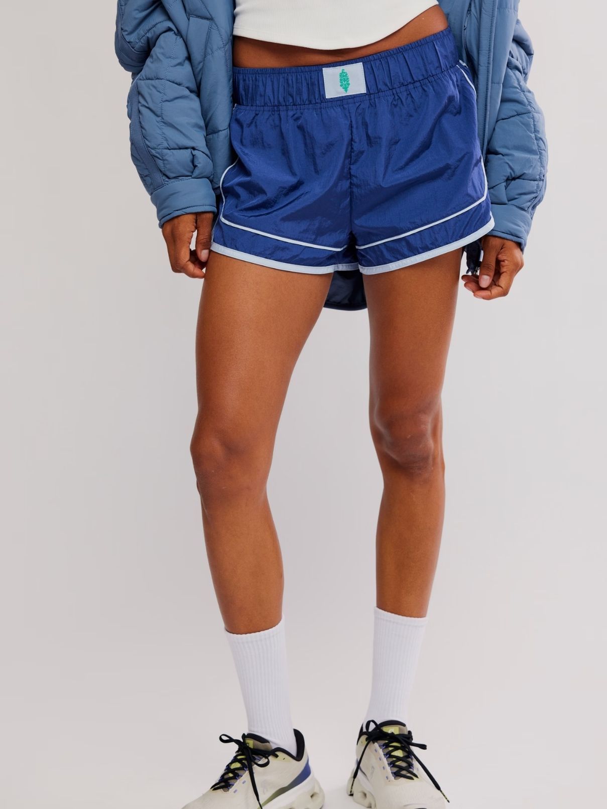 Free People Varsity Blues Black Grape