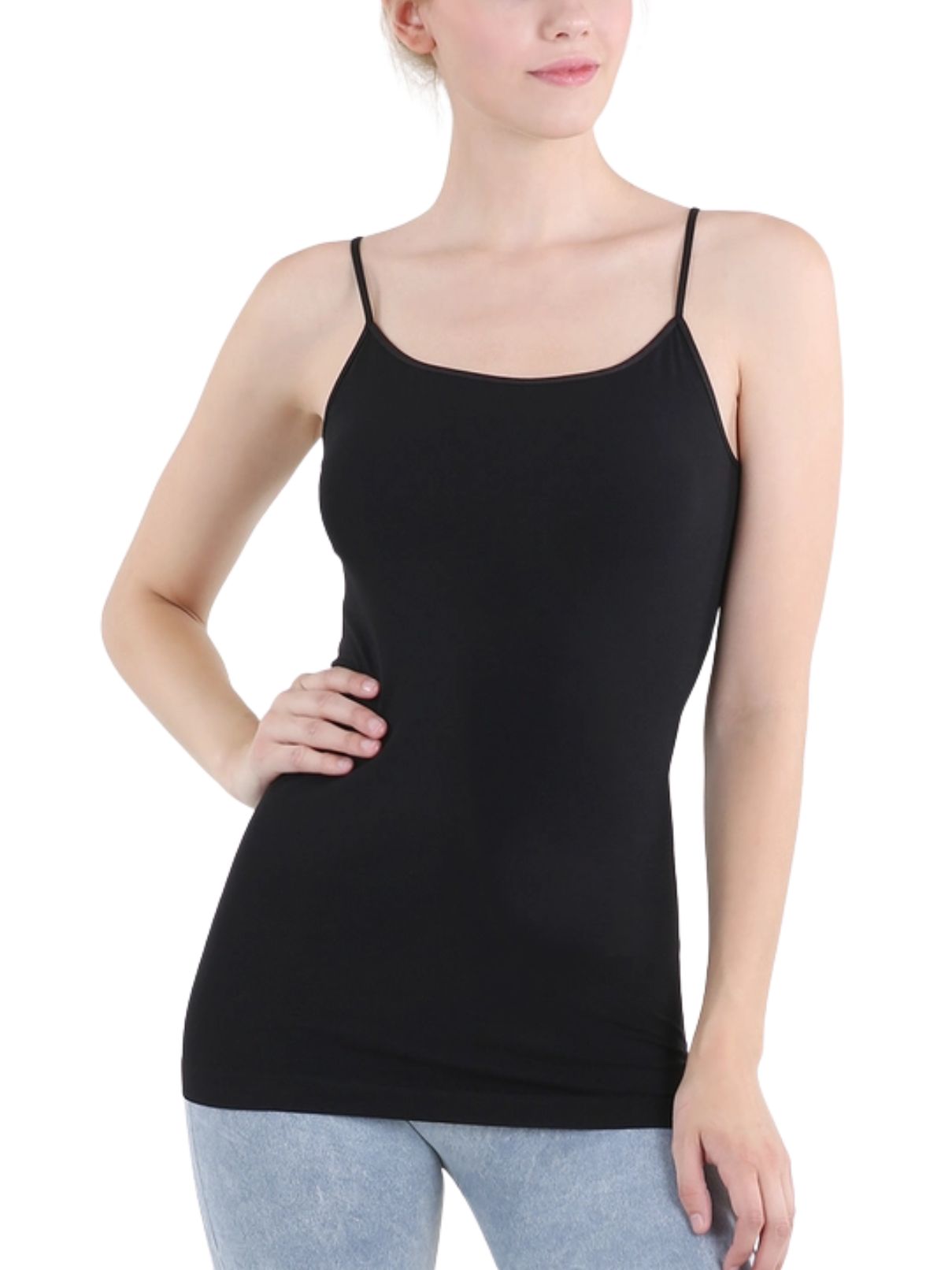 Full Length Camisole in Black