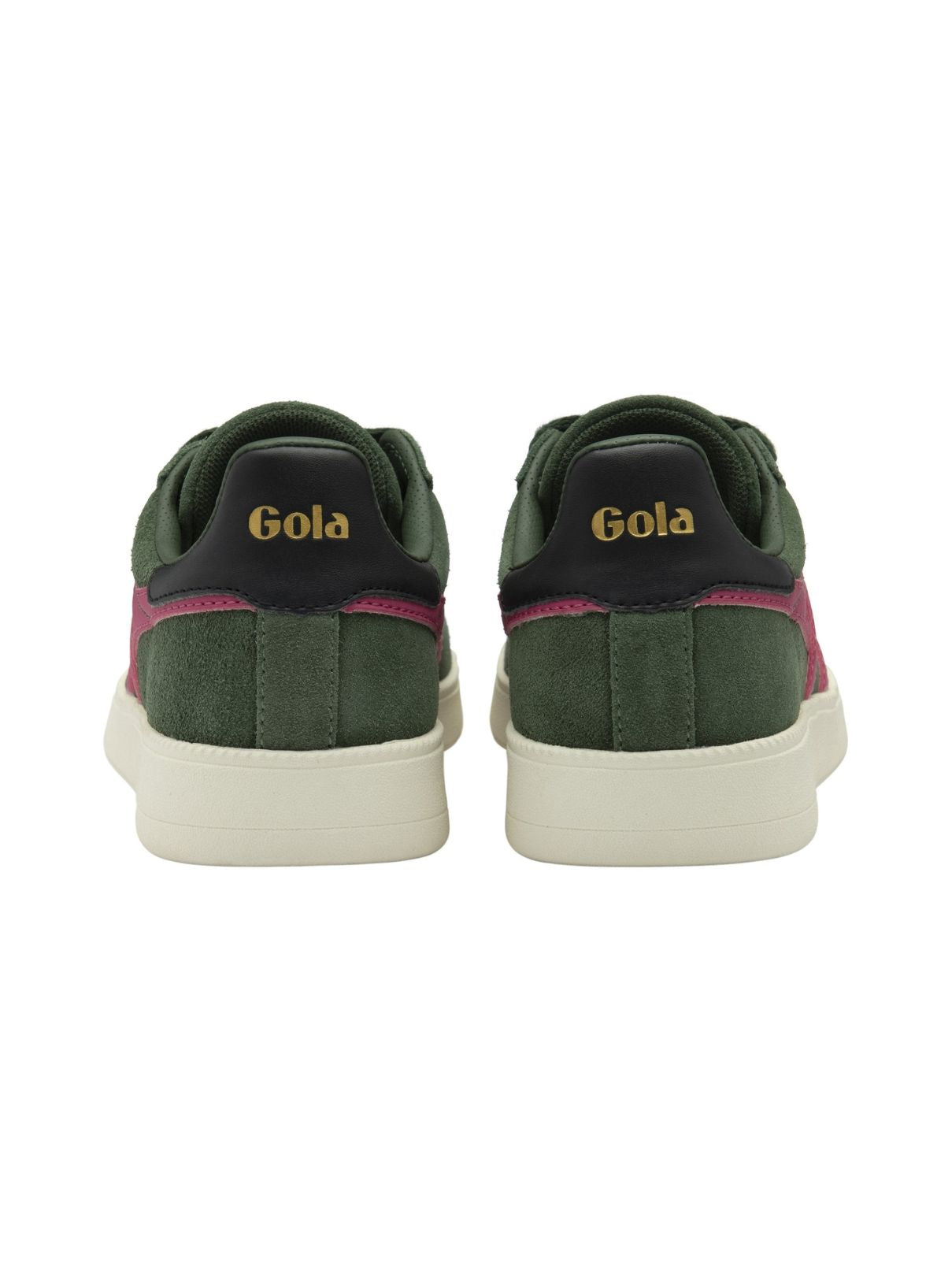Gola Aztec Sneakers in Evergreen/Hot Fuchsia/Black