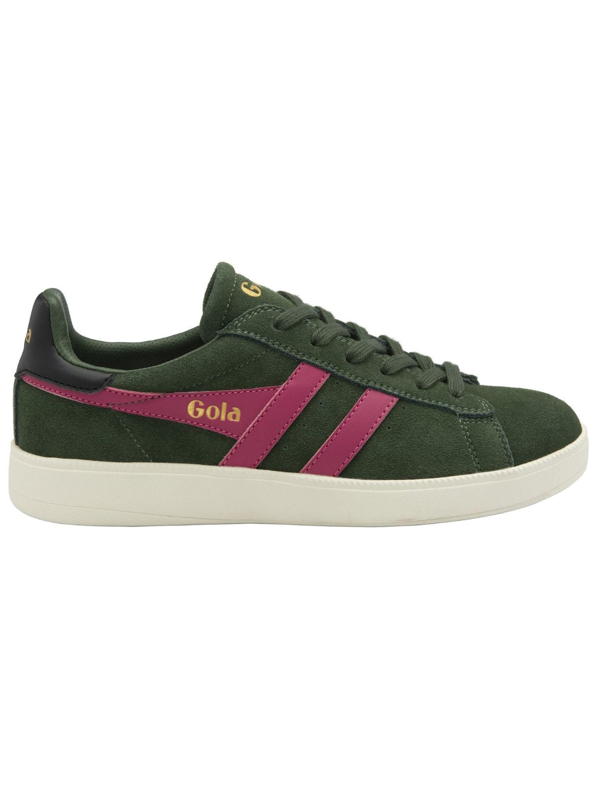 Gola Aztec Sneakers in Evergreen/Hot Fuchsia/Black