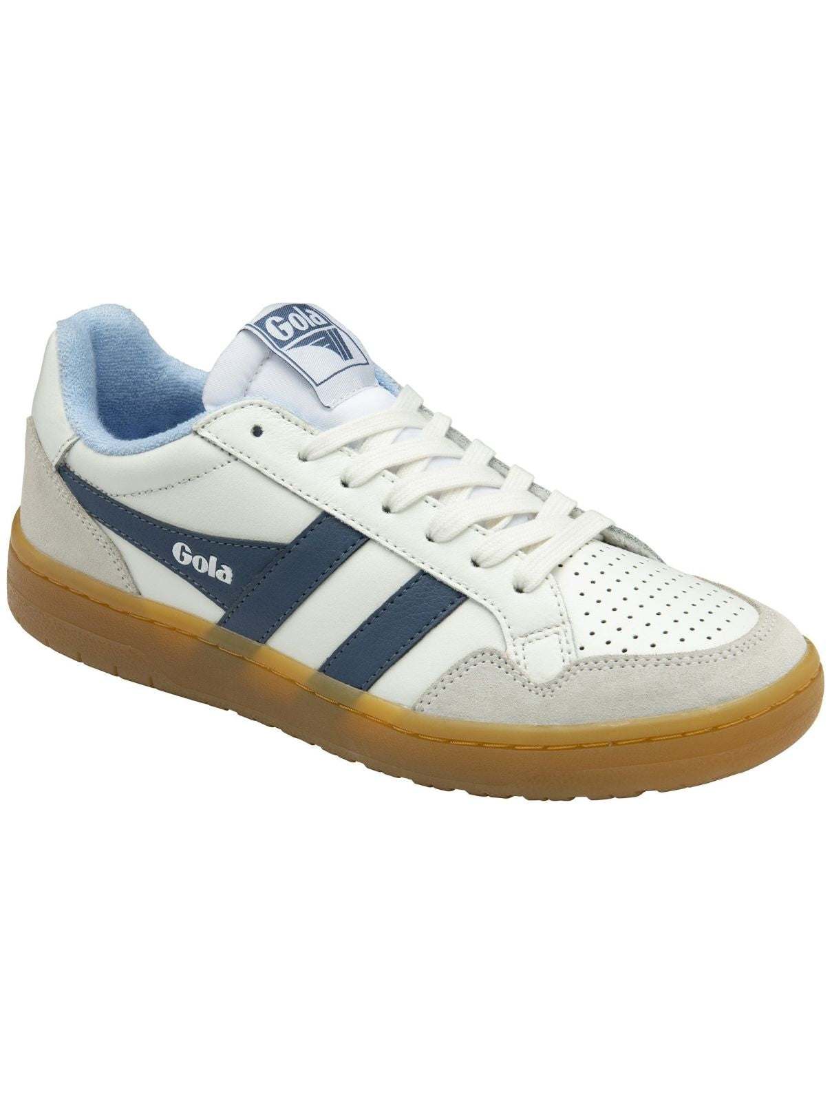 Gola Eagle '86 Sneakers in White/Moonlight/Air/Gum