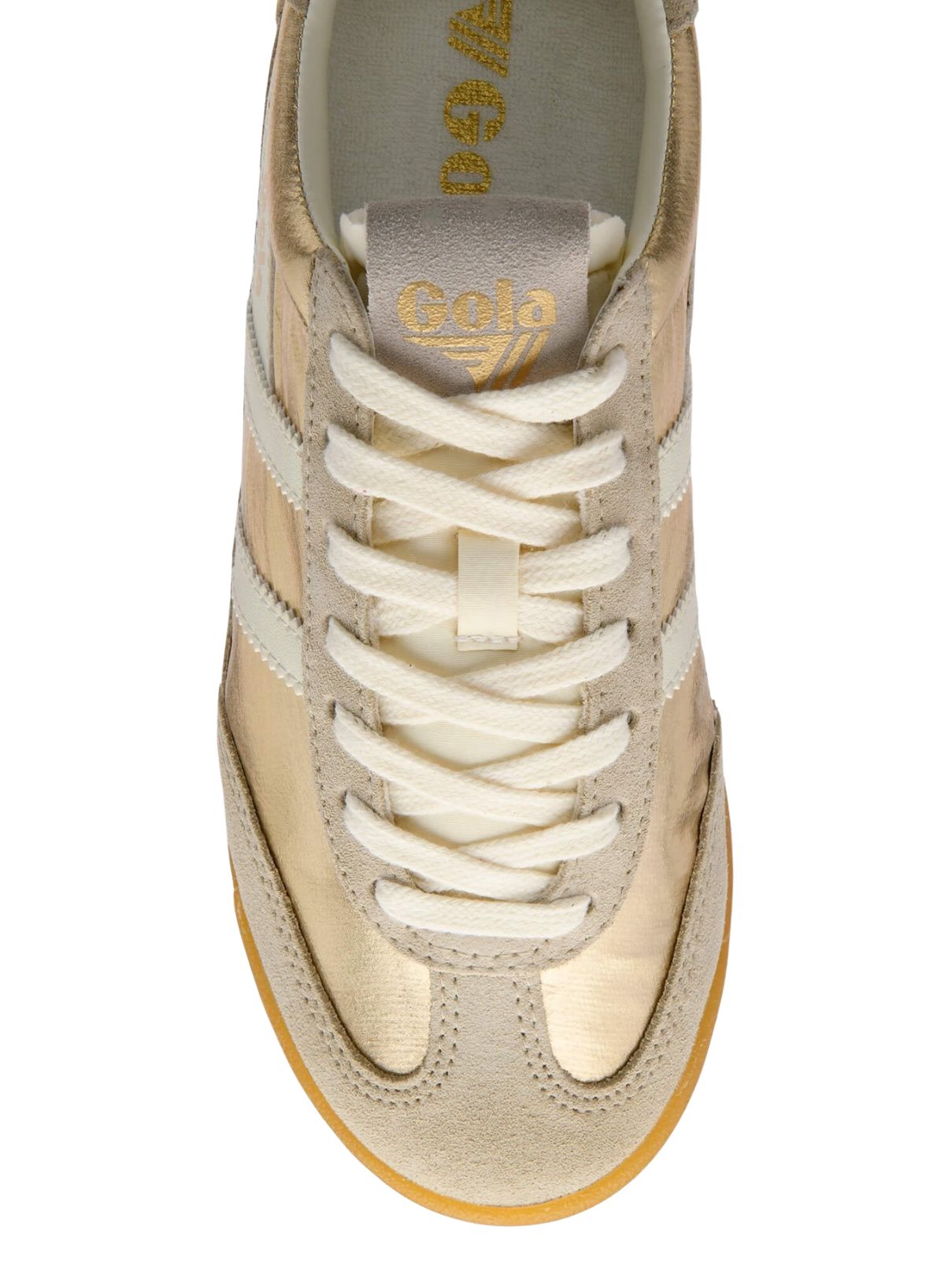Gola Firefly Metallic Sneakers in Gold