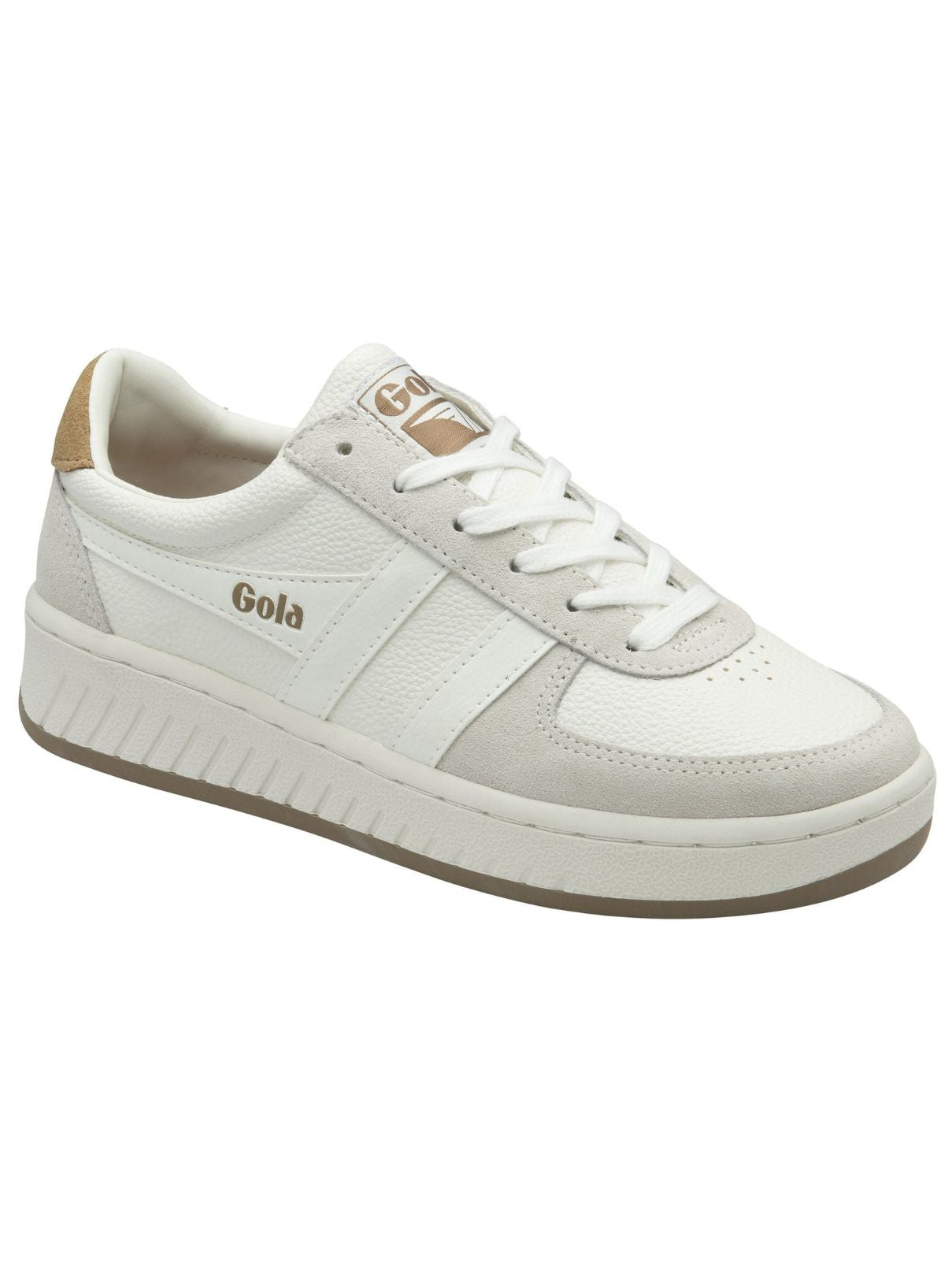 Gola Grandslam '88 in White and Caramel