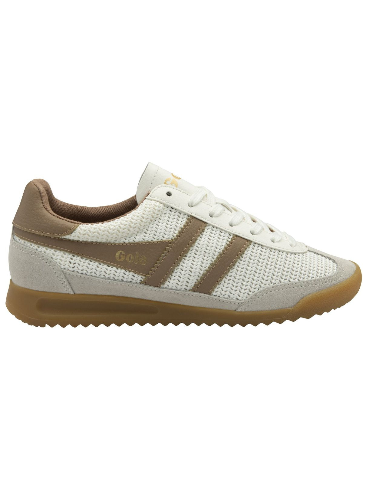 Gola Tornado Zephyr Sneaker in Off White/Lt Caramel