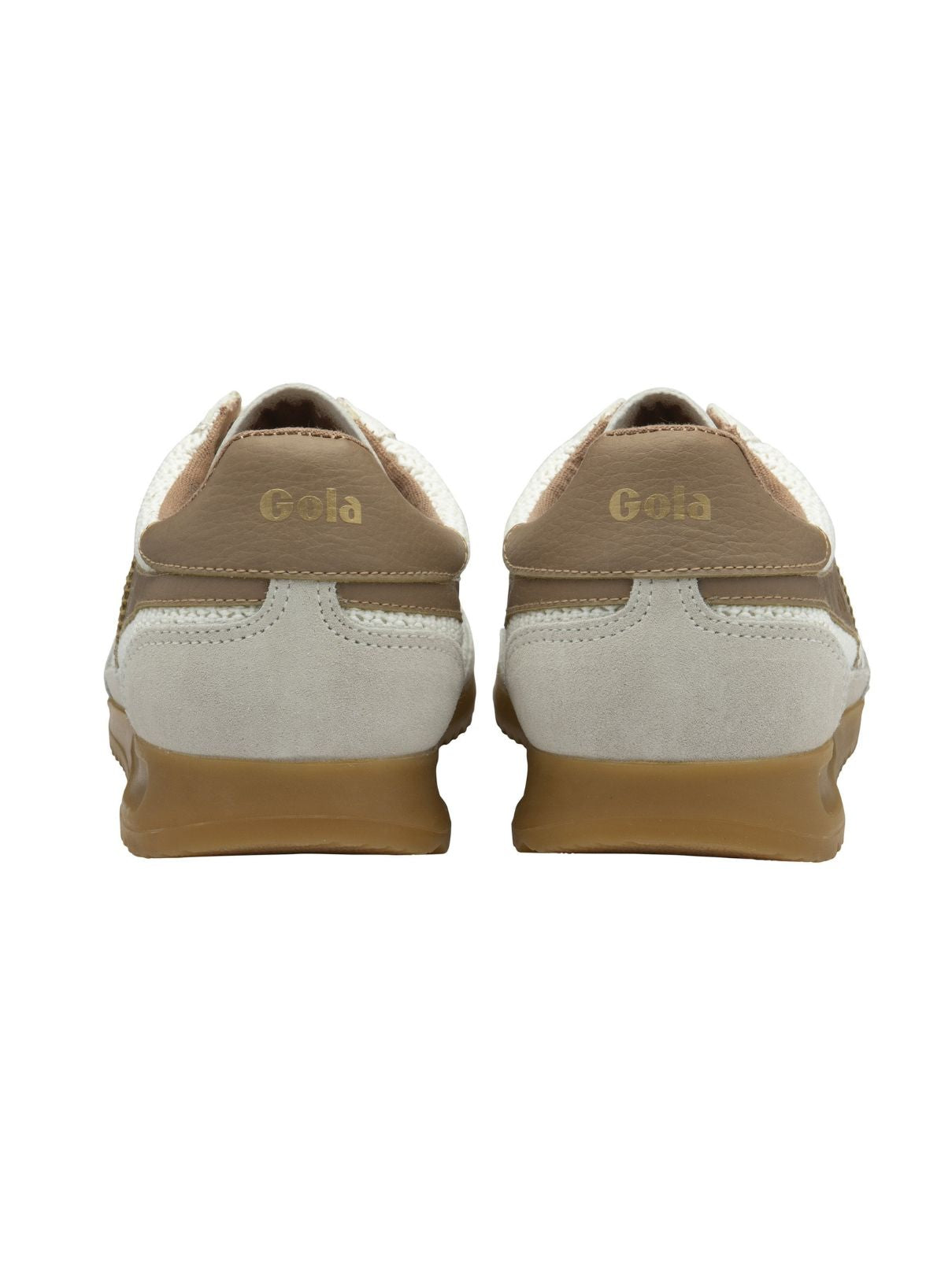 Gola Tornado Zephyr Sneaker in Off White/Lt Caramel