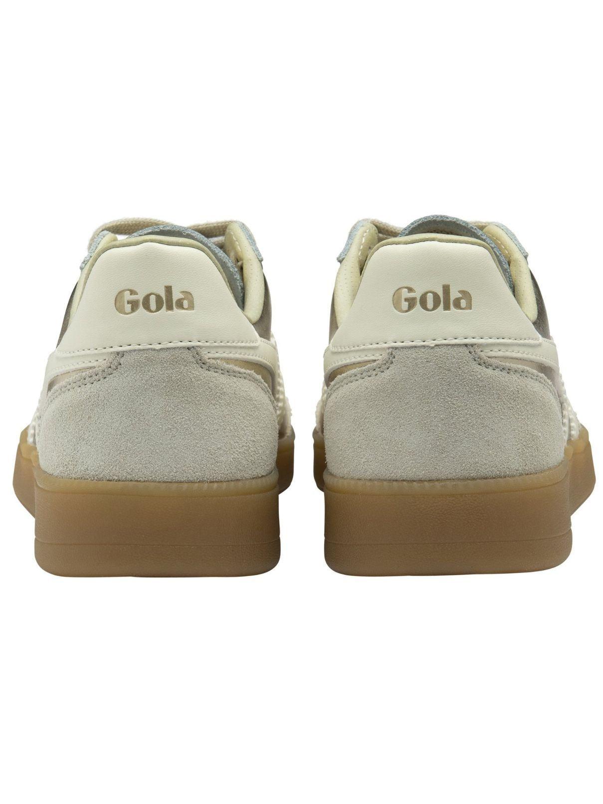 Gola Viper Metallic Sneakers in Gold/Off White/Gum