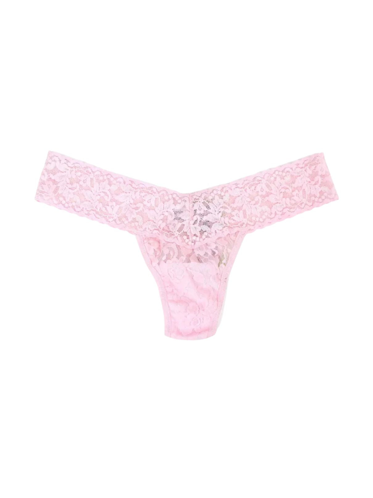 Hanky Panky Low Rise Thong in Bliss Pink