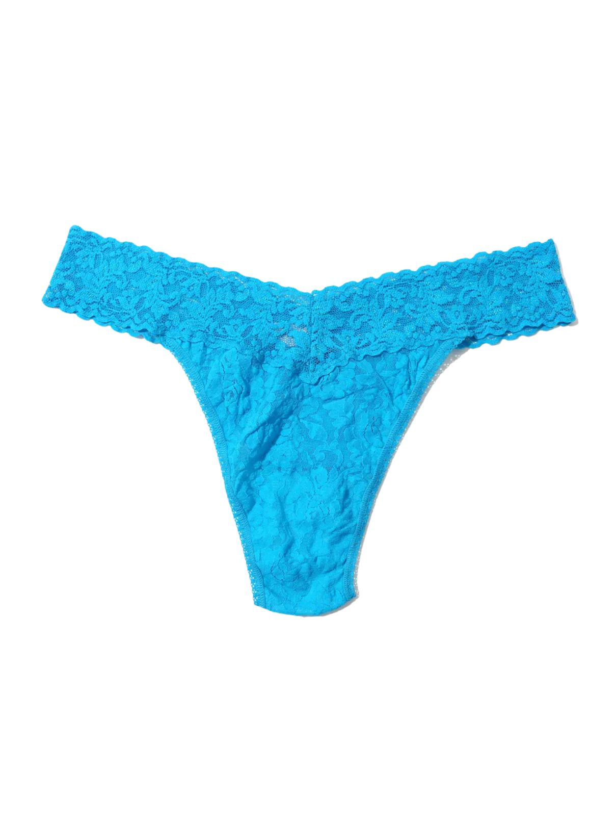 Hanky Panky Original Rise Thong in Ocean Eyes