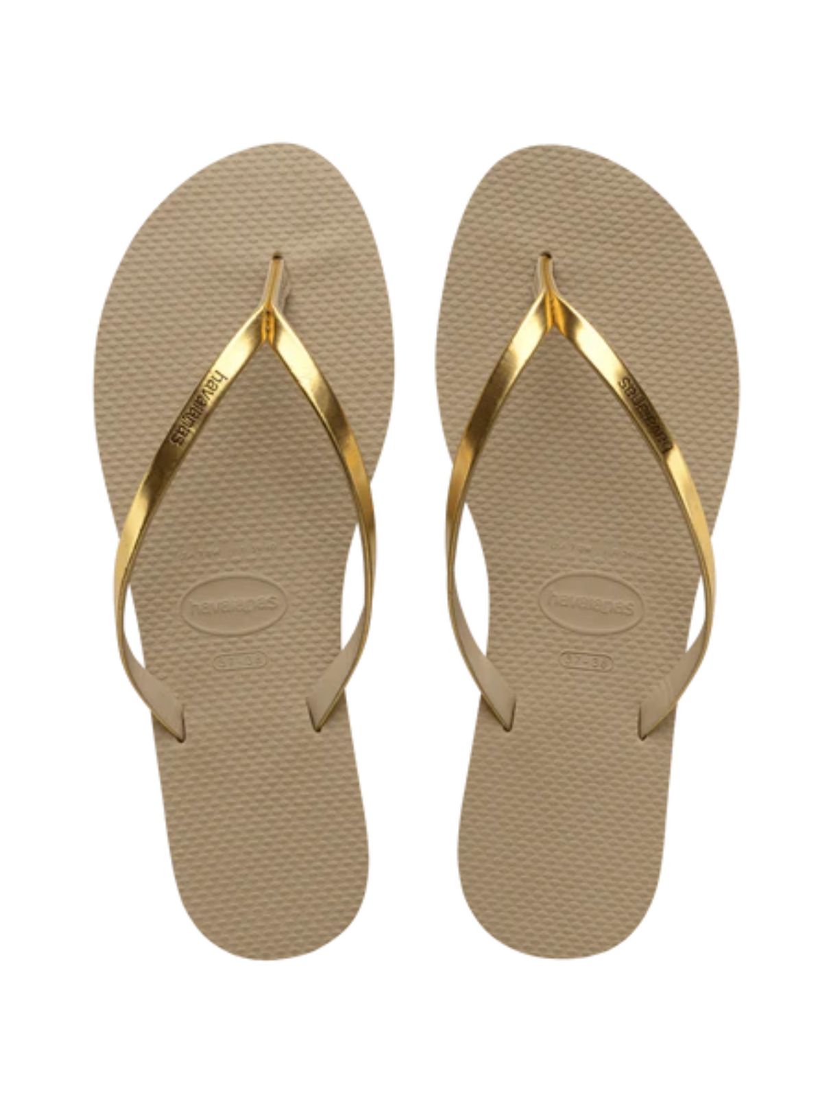 Havaianas You Metallic Sandal Gold Sand