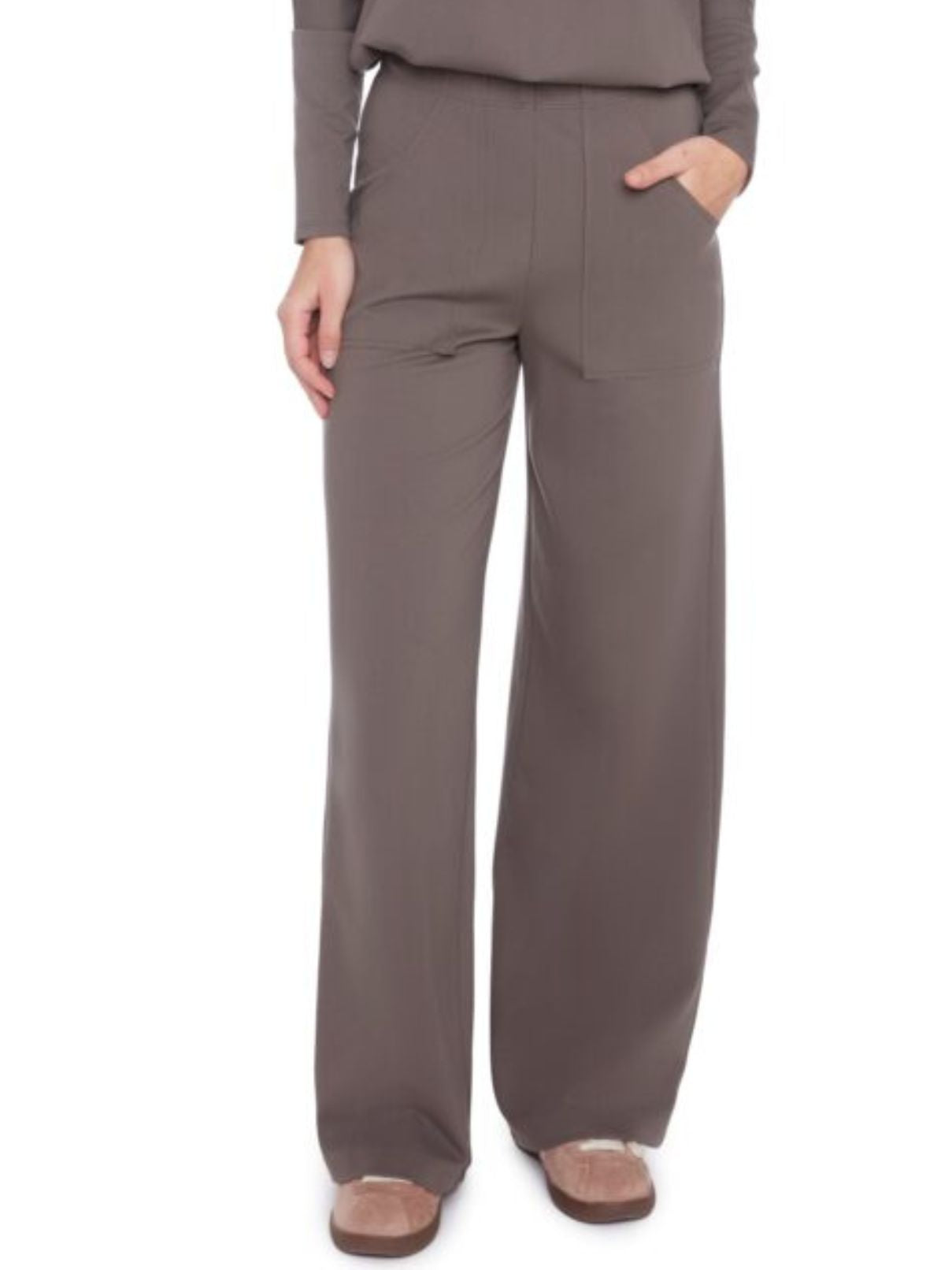 I Love Tyler Madison Marlena Wide Leg Pant in Clay