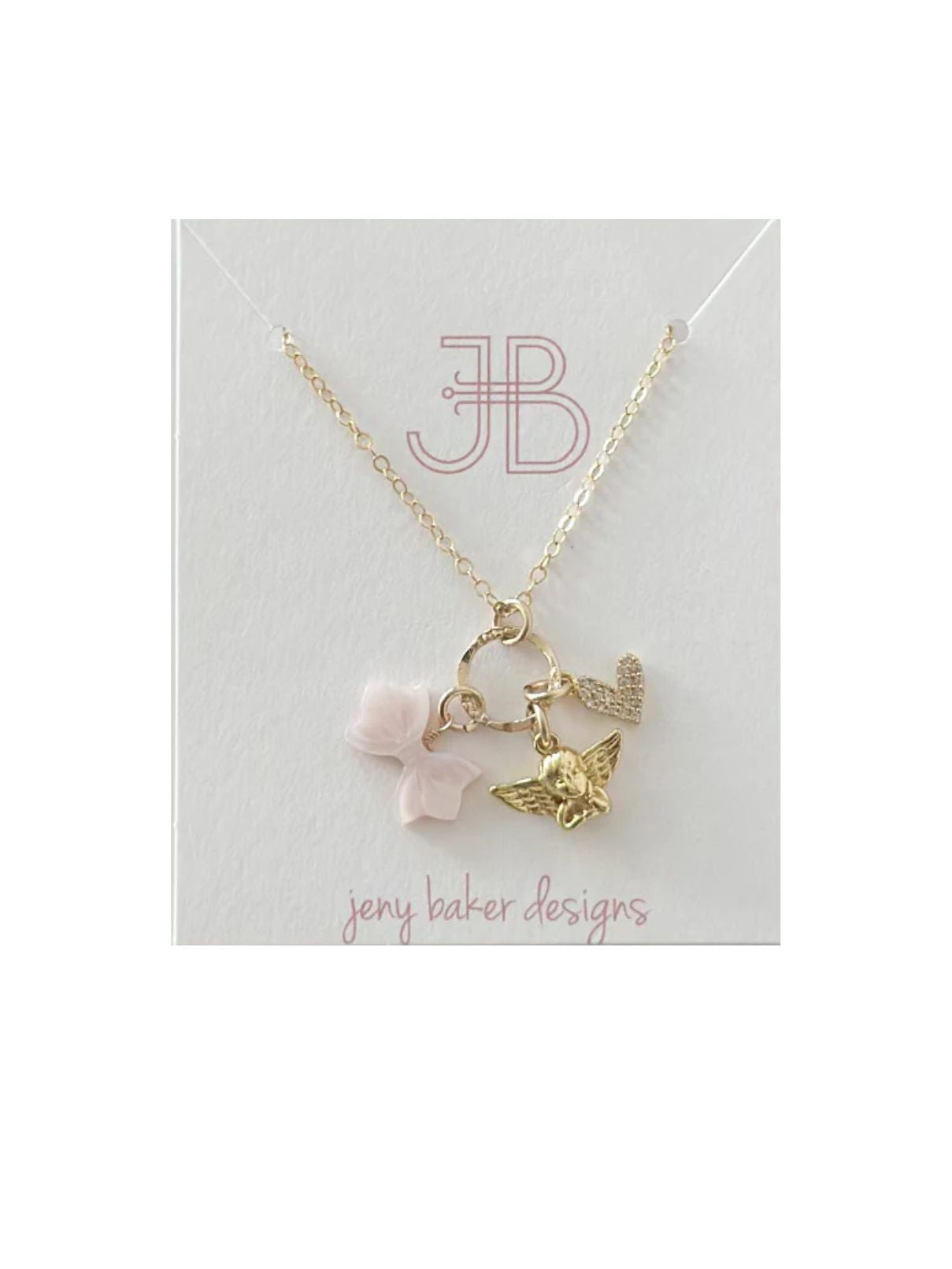 Jenny Baker Molly Charm Necklace