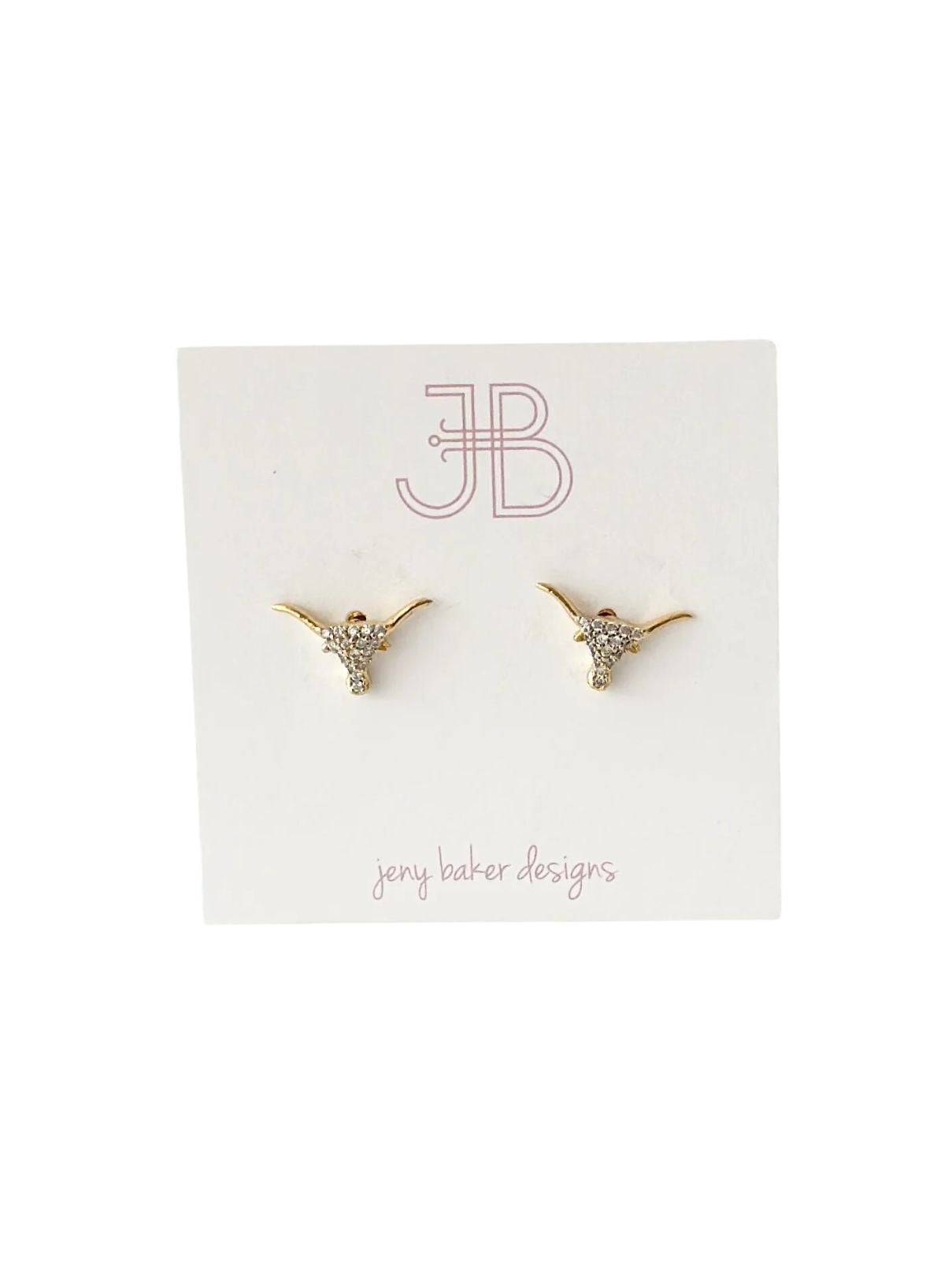 Jeny Baker Bevo CZ Studs