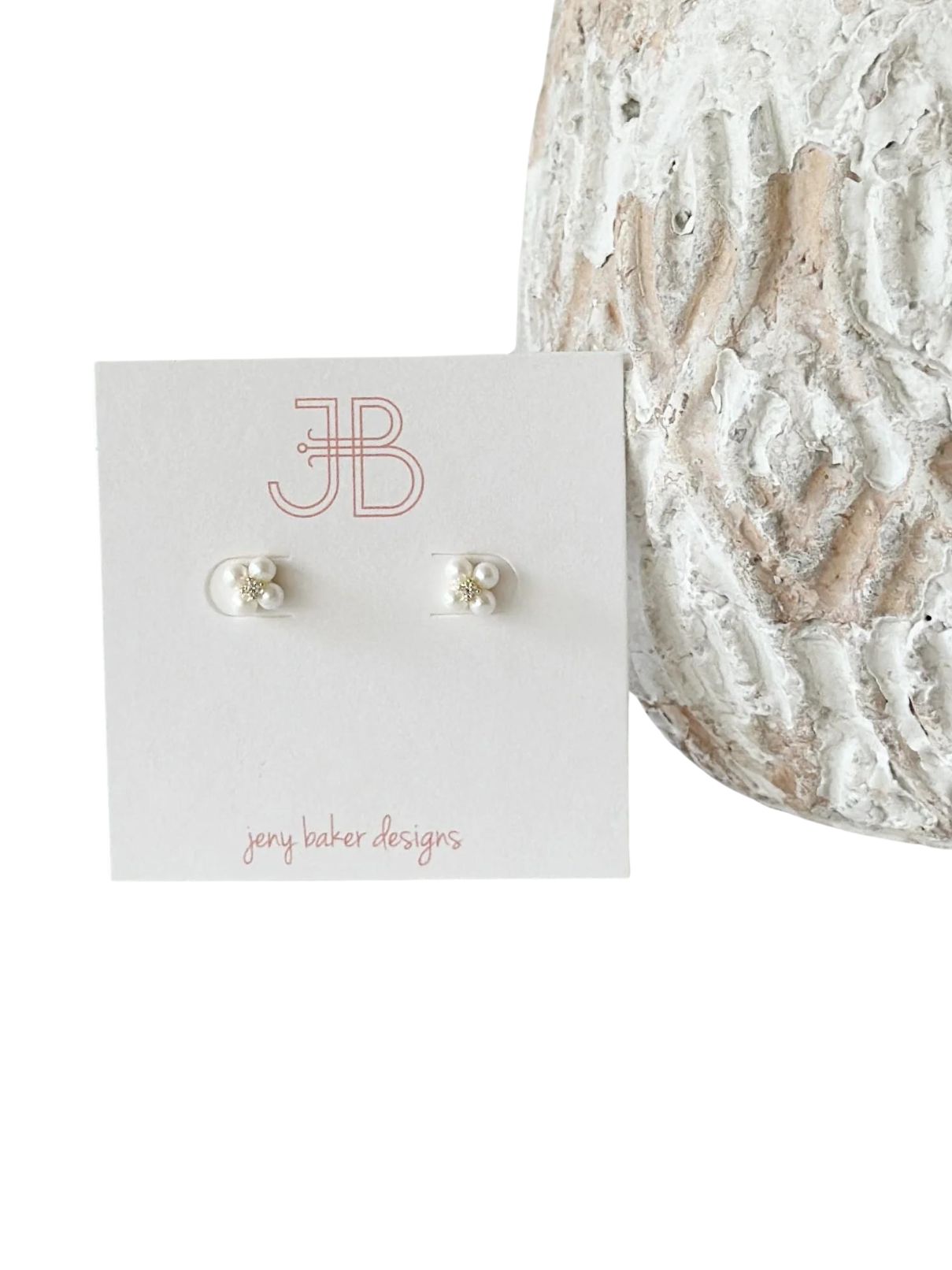 Jeny Baker Mini Pearl Daisy Stud