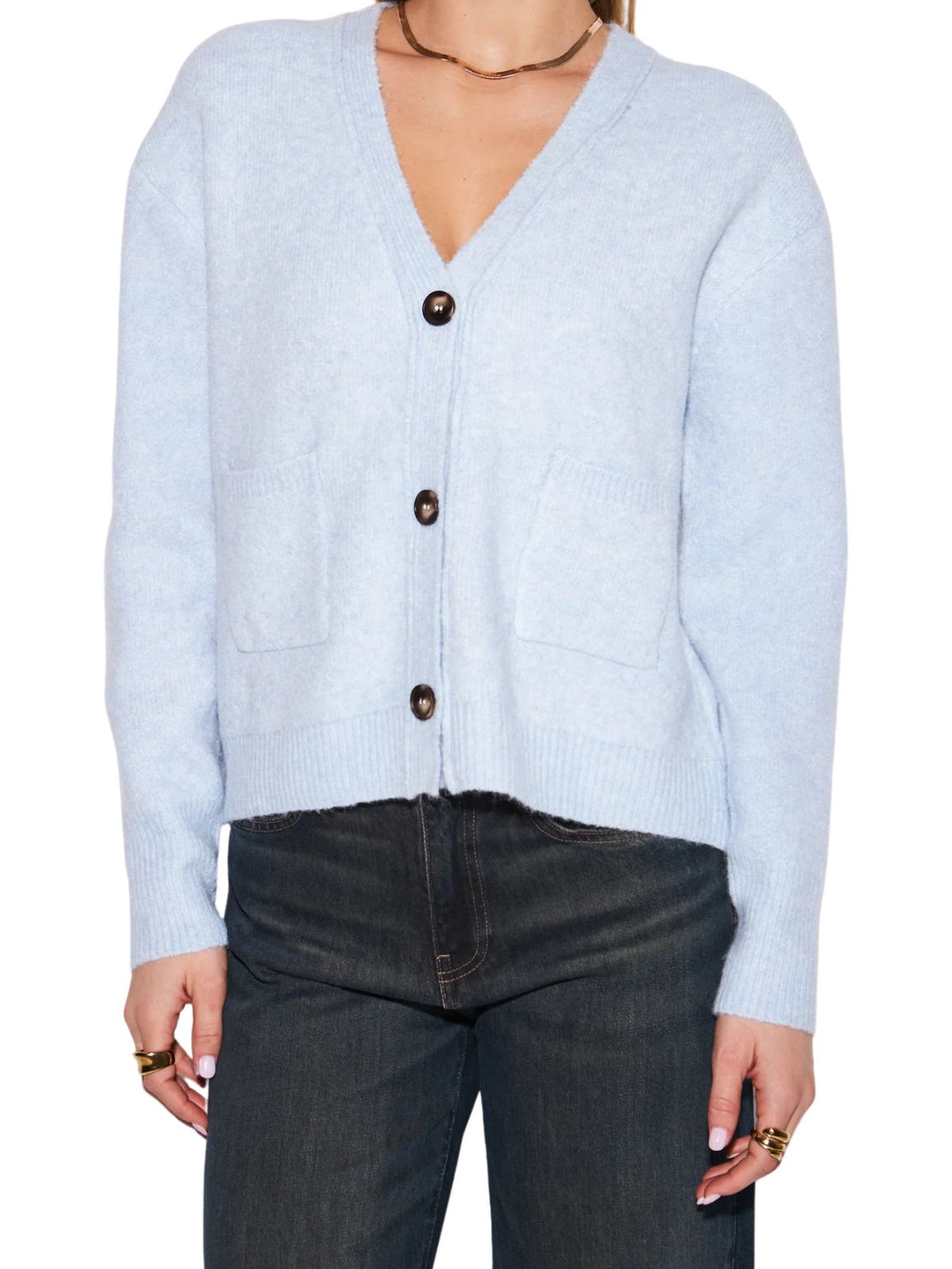 John + Jenn Braxton Cardigan in Sky