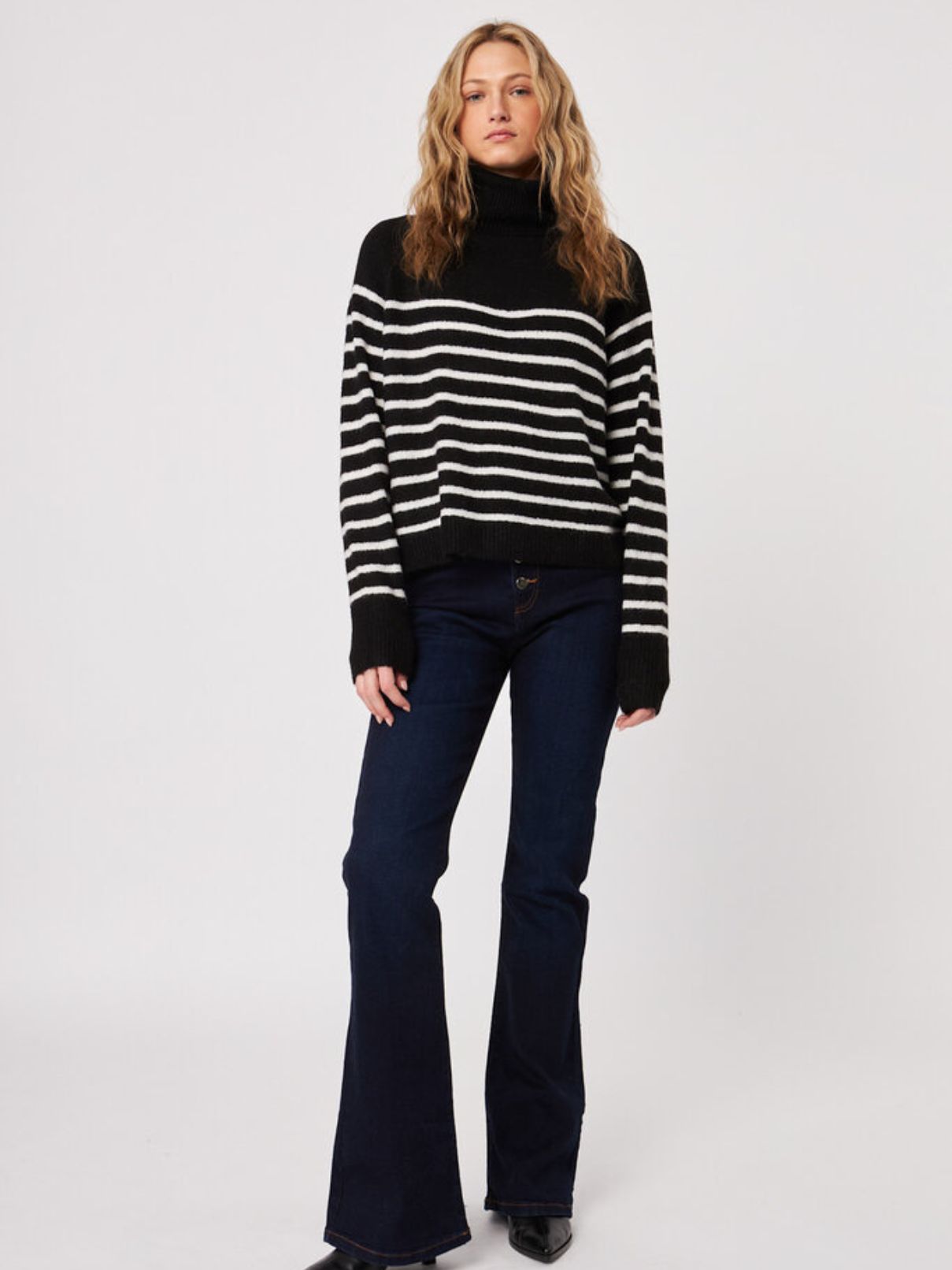 John & Jenn Eli Mime Stripe Sweater