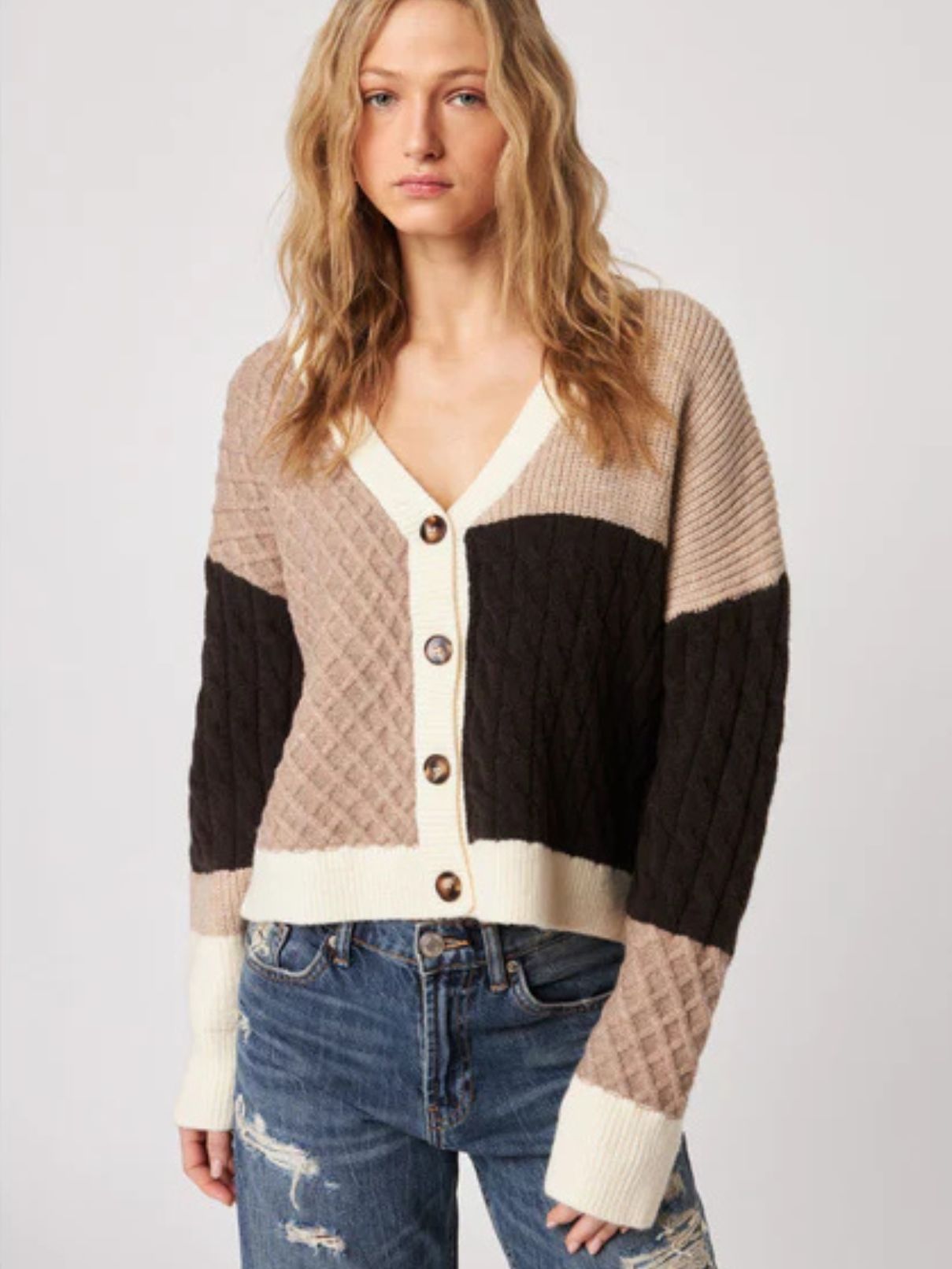 John & Jenn Kenneth Sweater in Butterscotch
