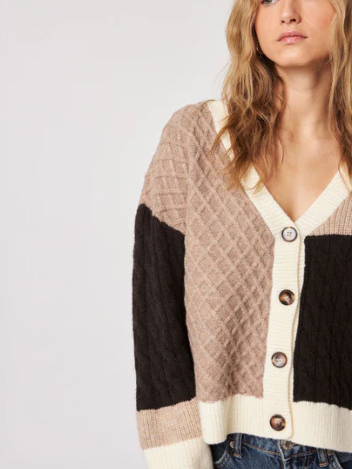 John & Jenn Kenneth Sweater in Butterscotch