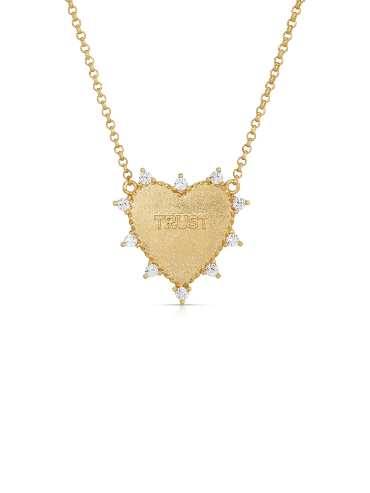 Joy Dravecky Heart of Trust Necklace