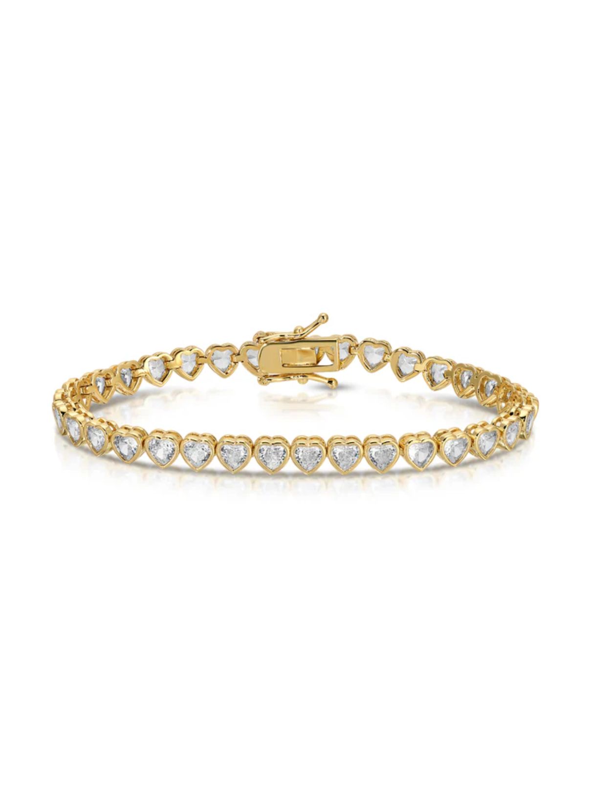 Joy Dravecky Heavenly Heart Tennis Bracelet